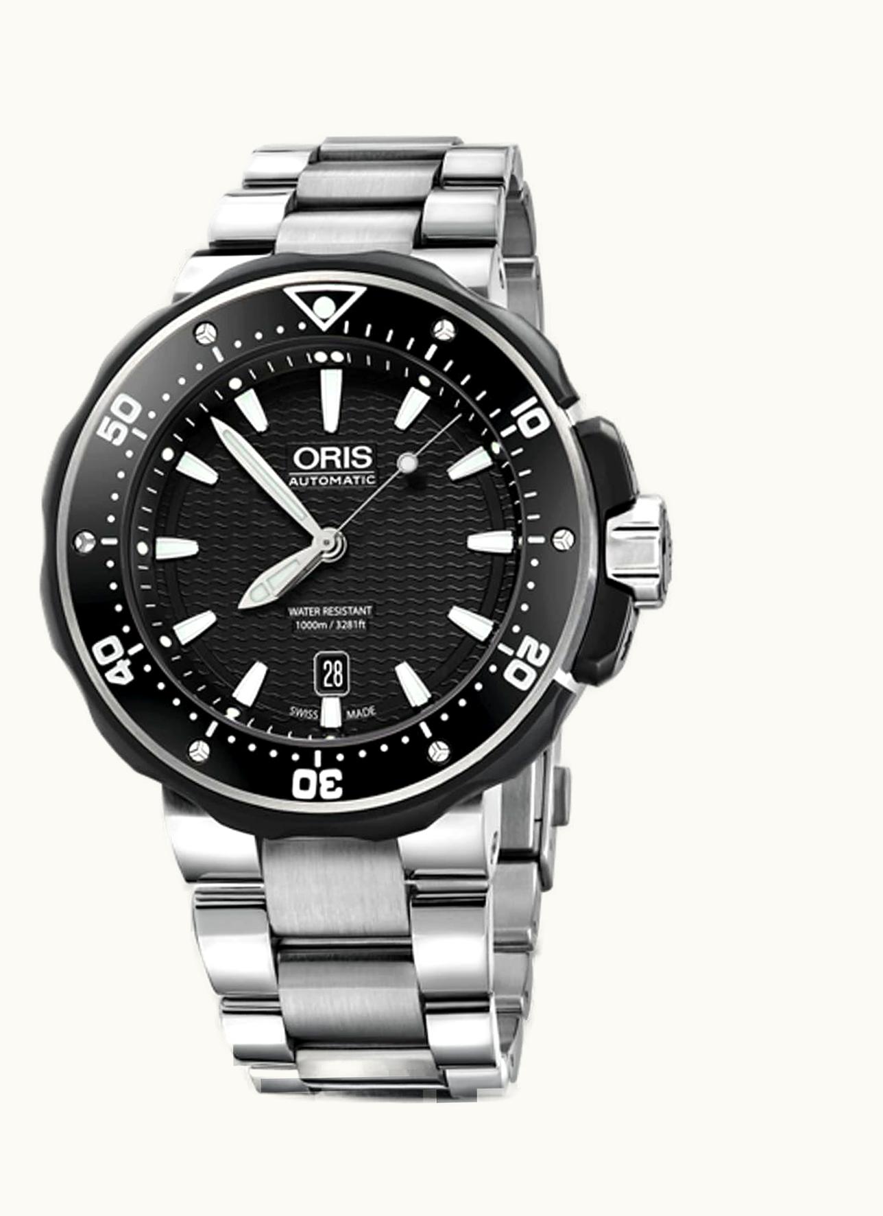 Oris ProDiver Date Titanium / Black / Bracelet