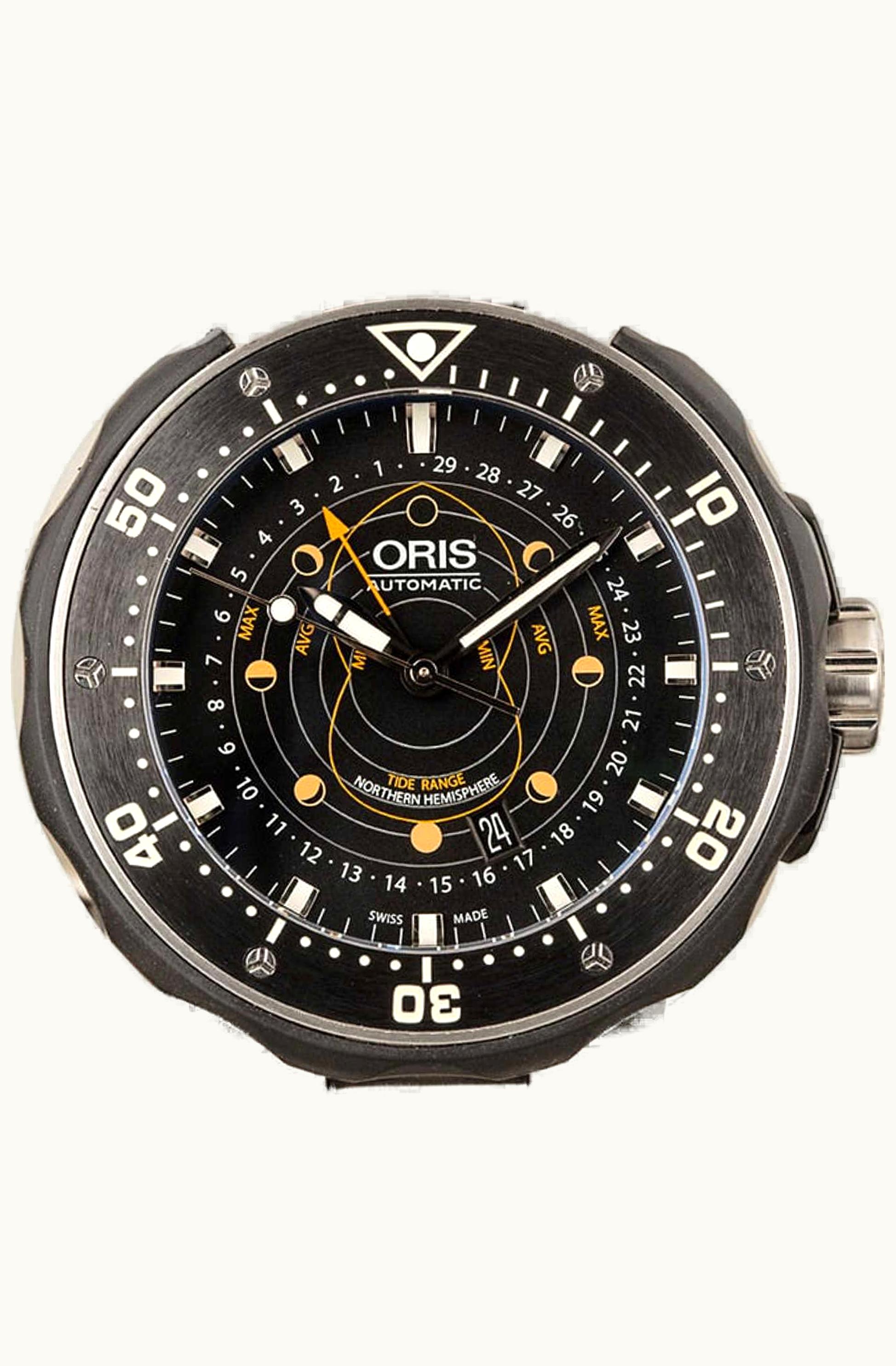 Oris ProDiver Pointer Moon Titanium / Black / Bracelet