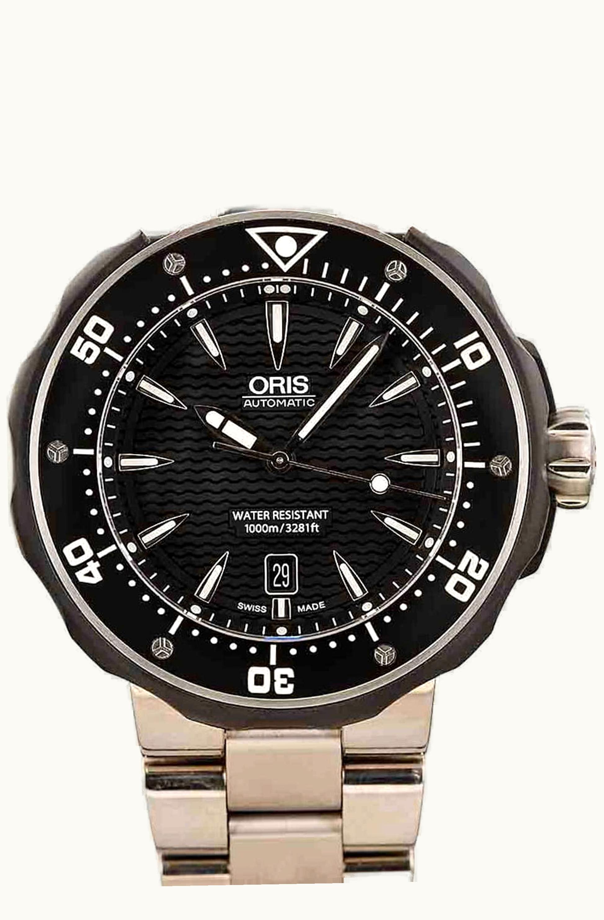 Oris ProDiver Date Titanium / Black / Bracelet