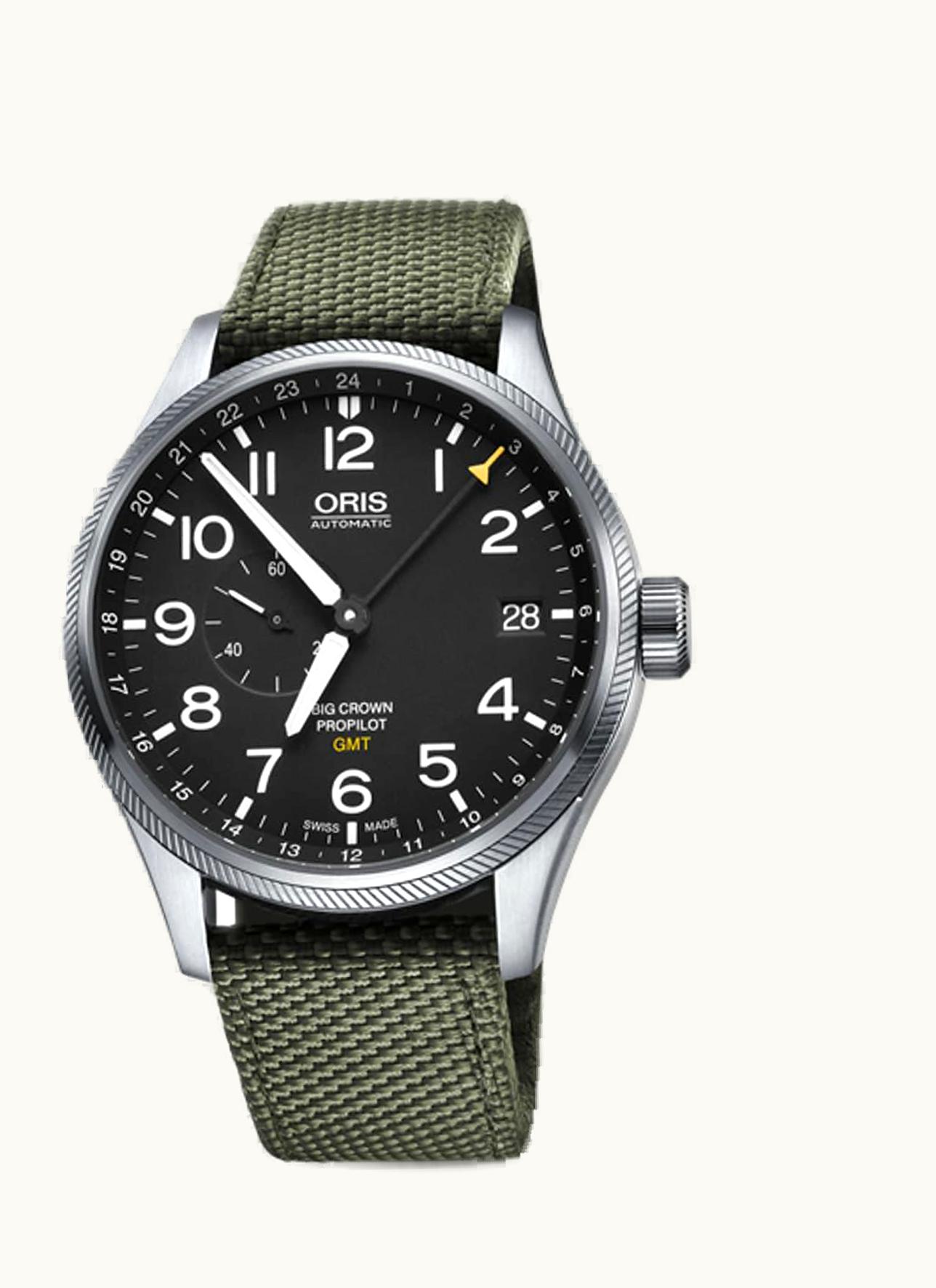 Oris Big Crown ProPilot GMT Stainless Steel / Black