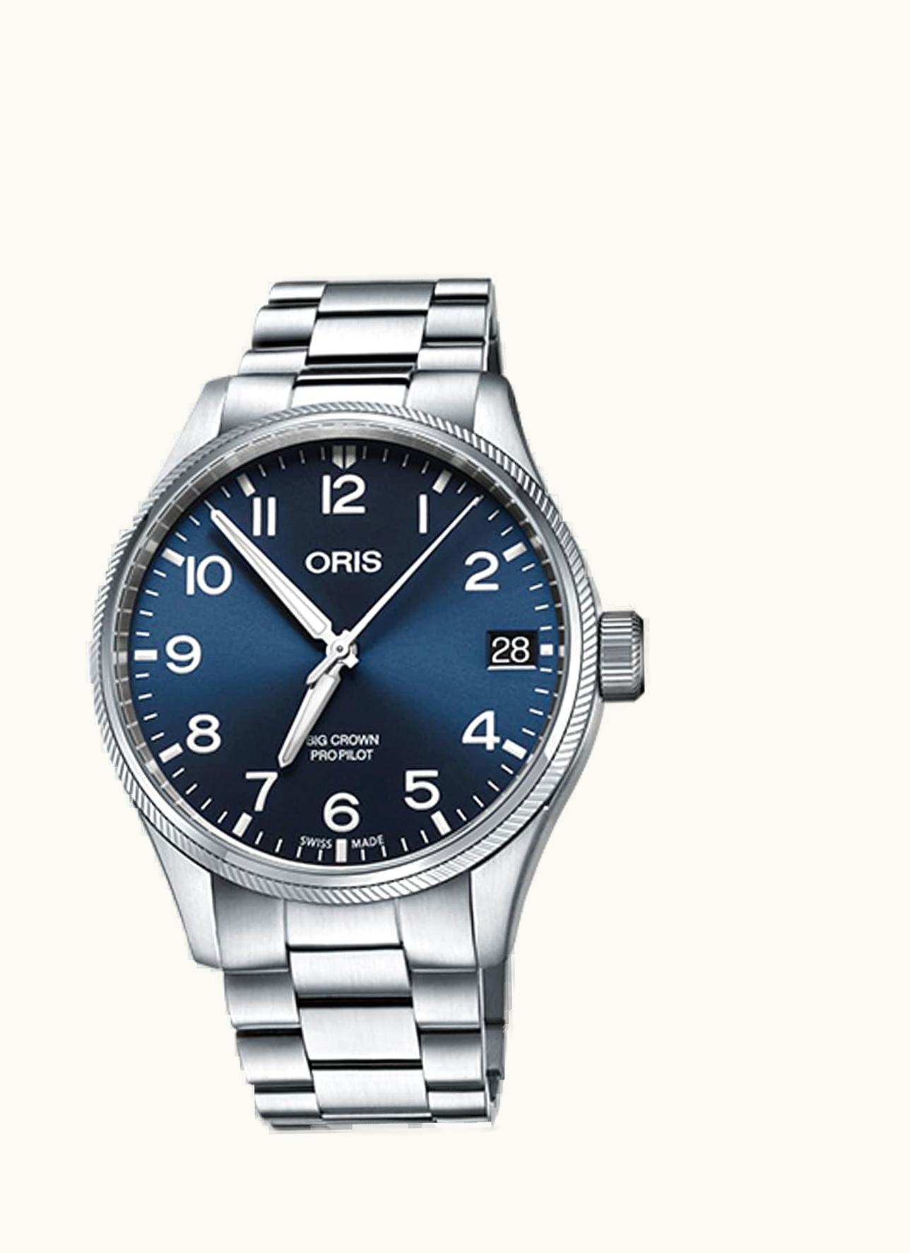 Oris Big Crown ProPilot Big Date Stainless Steel / Blue / Bracelet