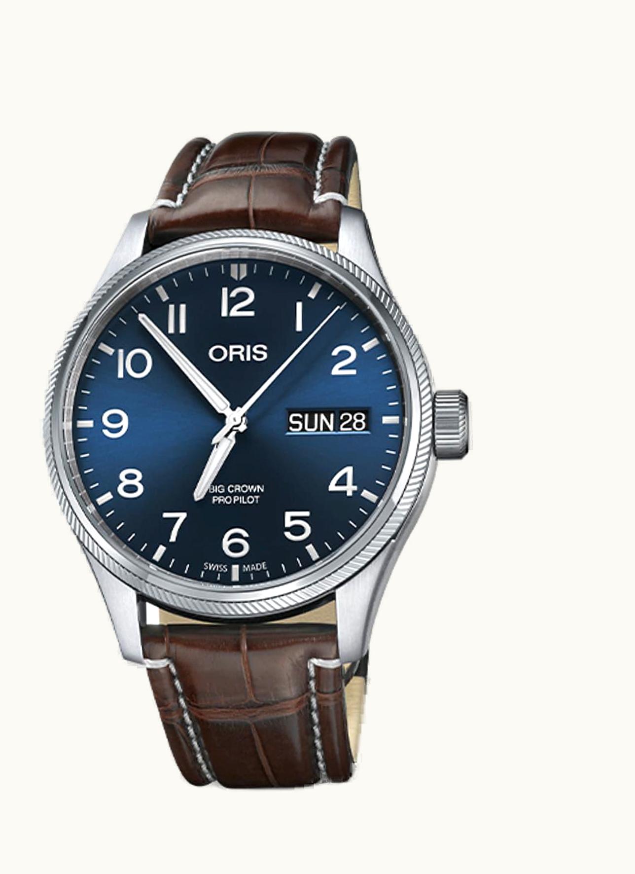 Oris Big Crown ProPilot Big Day Date Stainless Steel / Blue
