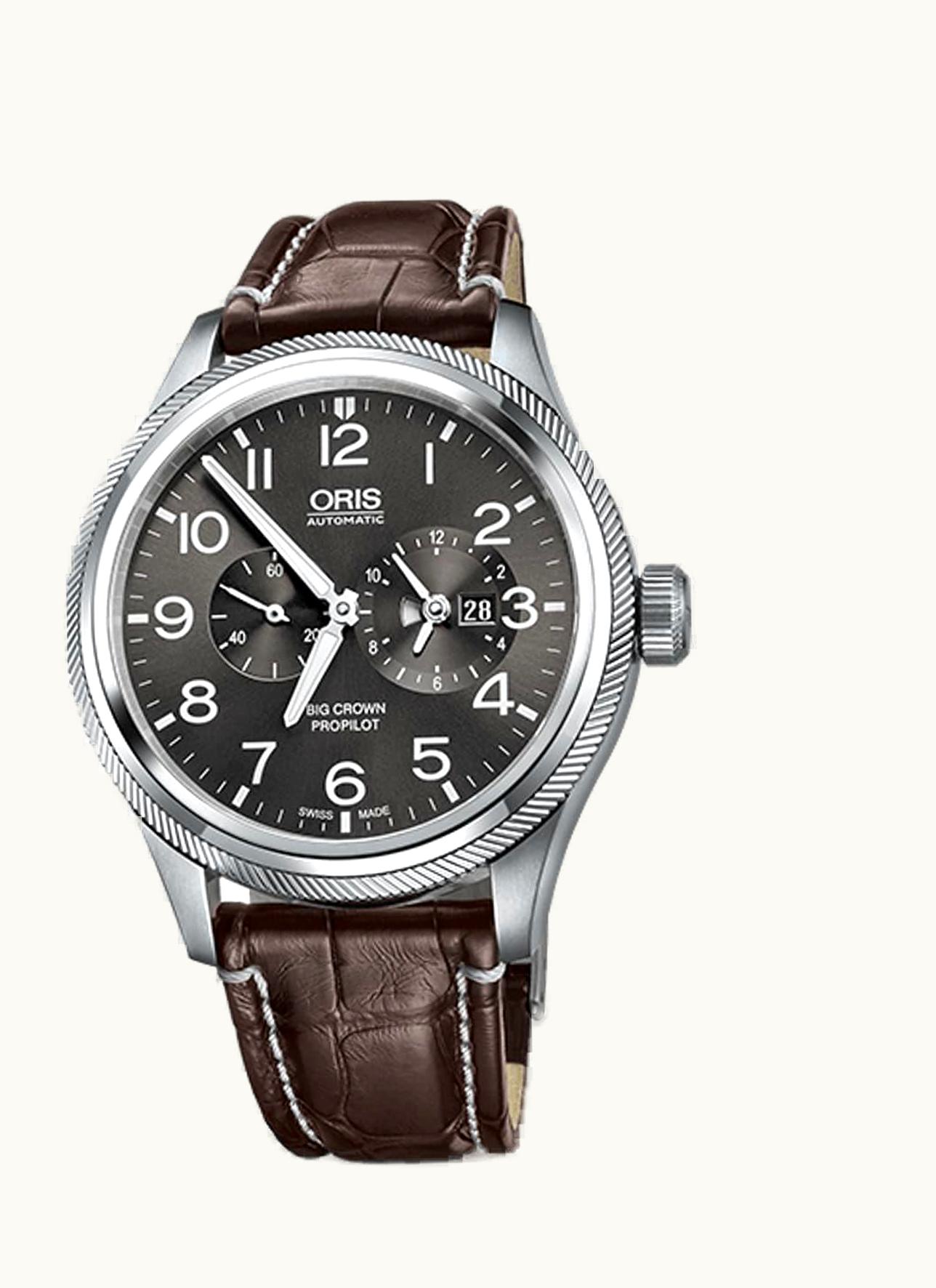 Oris Big Crown ProPilot Worldtimer Stainless Steel / Grey