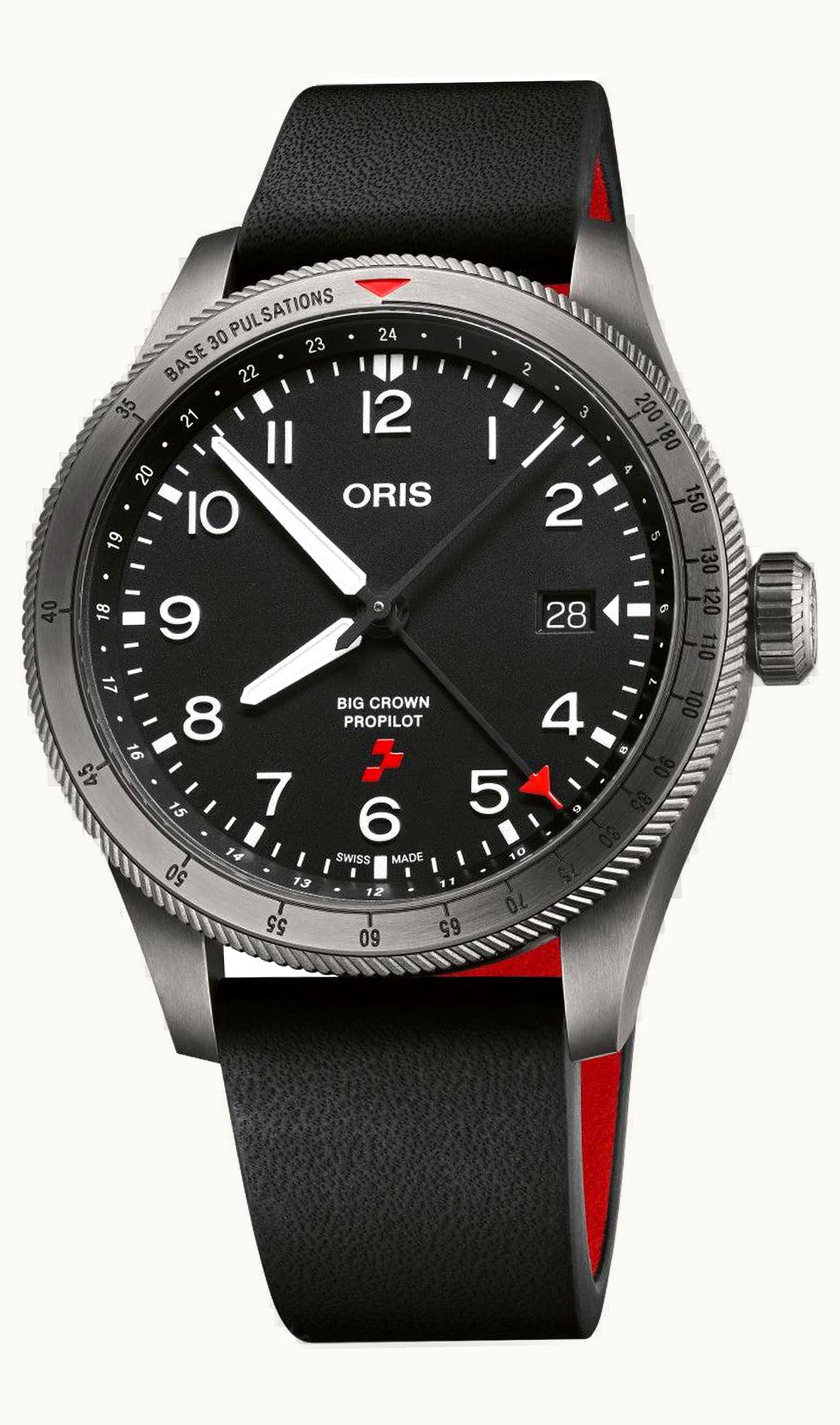 Oris Big Crown ProPilot GMT Rega Fleet AgustaWestland Da Vinci - HB-ZRR
