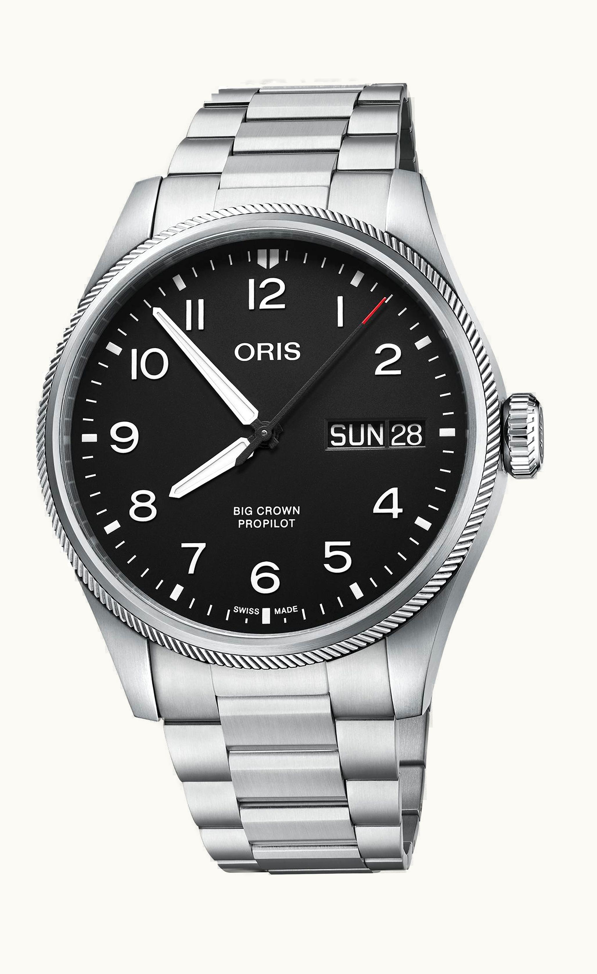 Oris Big Crown ProPilot Big Day Date Stainless Steel / Black / Bracelet