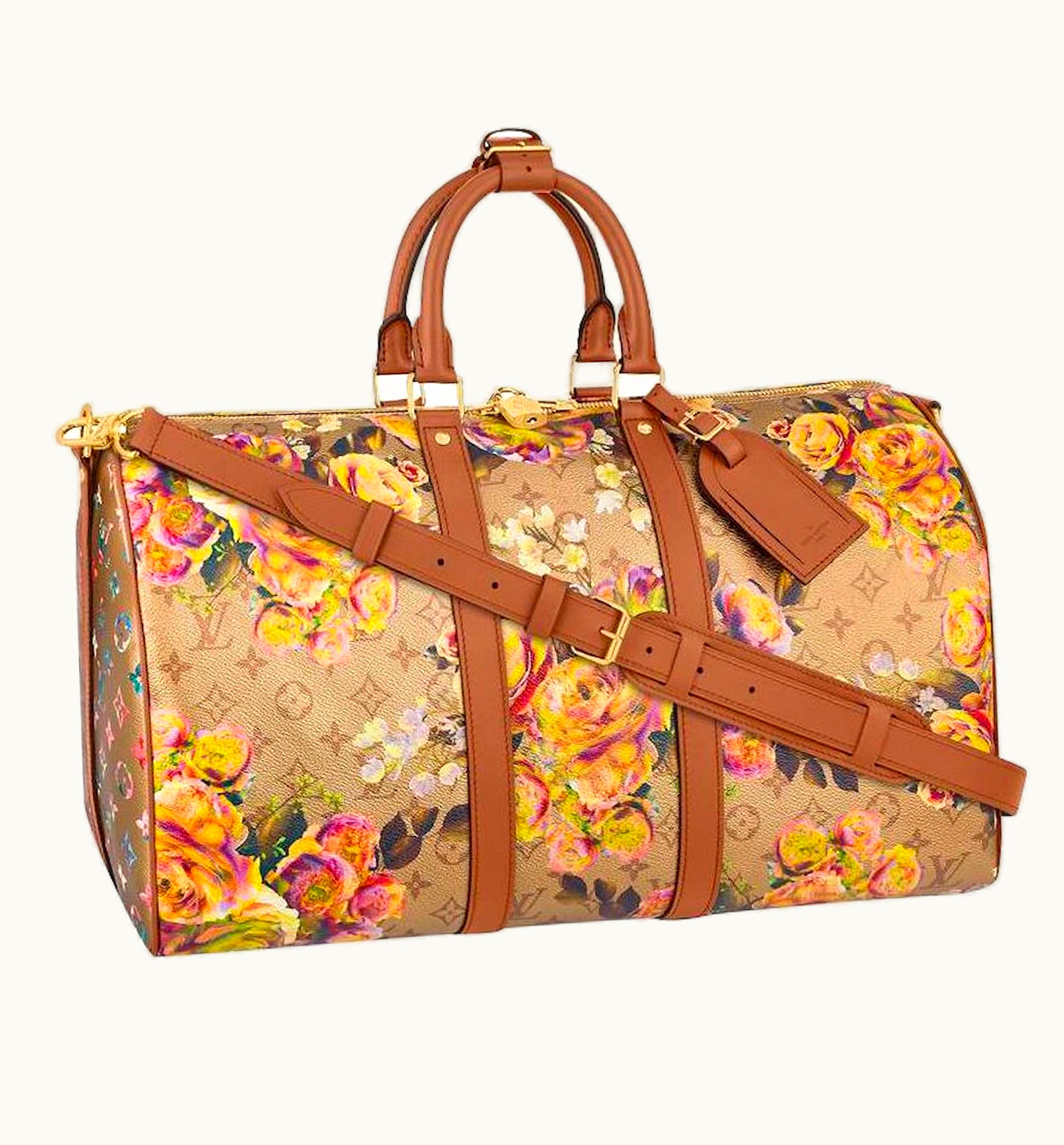 Louis Vuitton Louis Vuitton Keepall 45 Floral Garden Collection