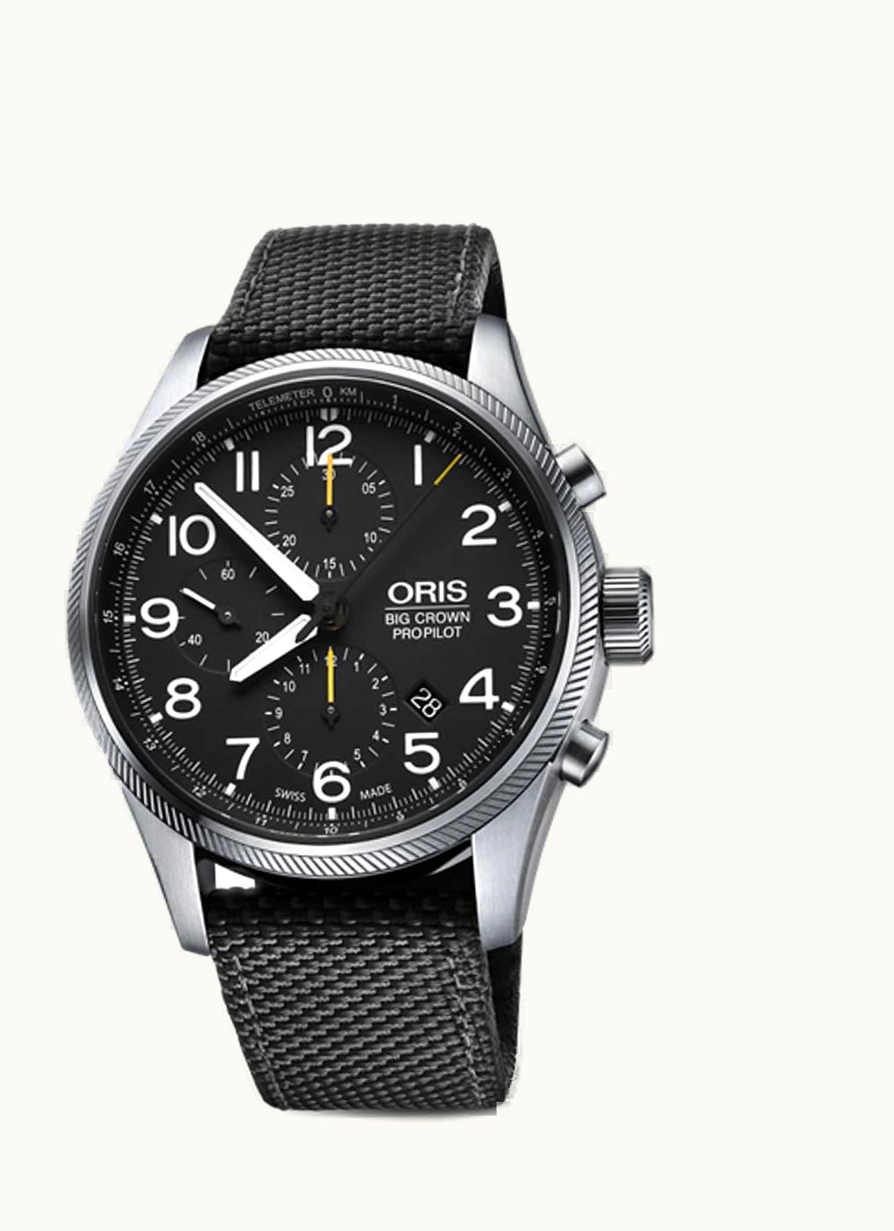 Oris Big Crown ProPilot Chronograph Stainless Steel / Black