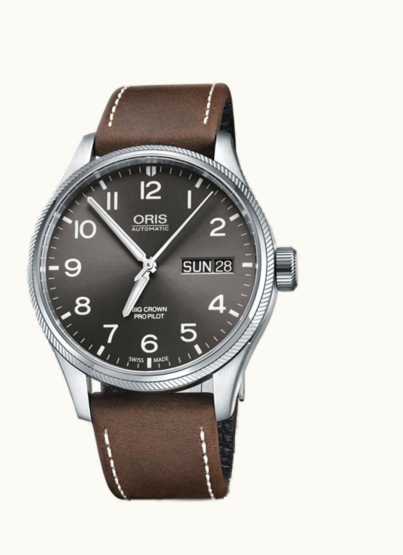 Oris Big Crown ProPilot Big Day Date Stainless Steel / Grey