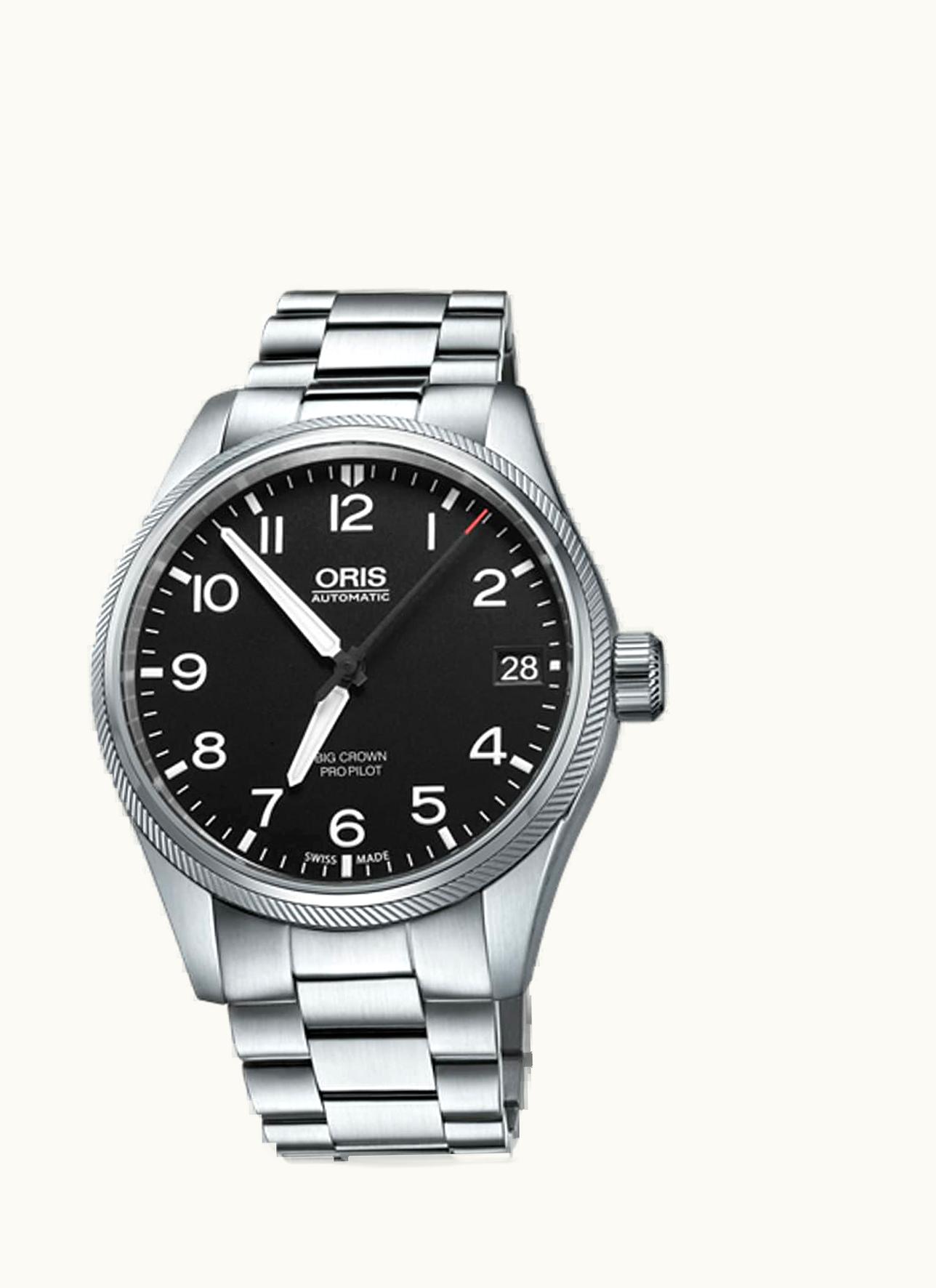 Oris Big Crown ProPilot Big Date Stainless Steel / Black / Stainless Steel