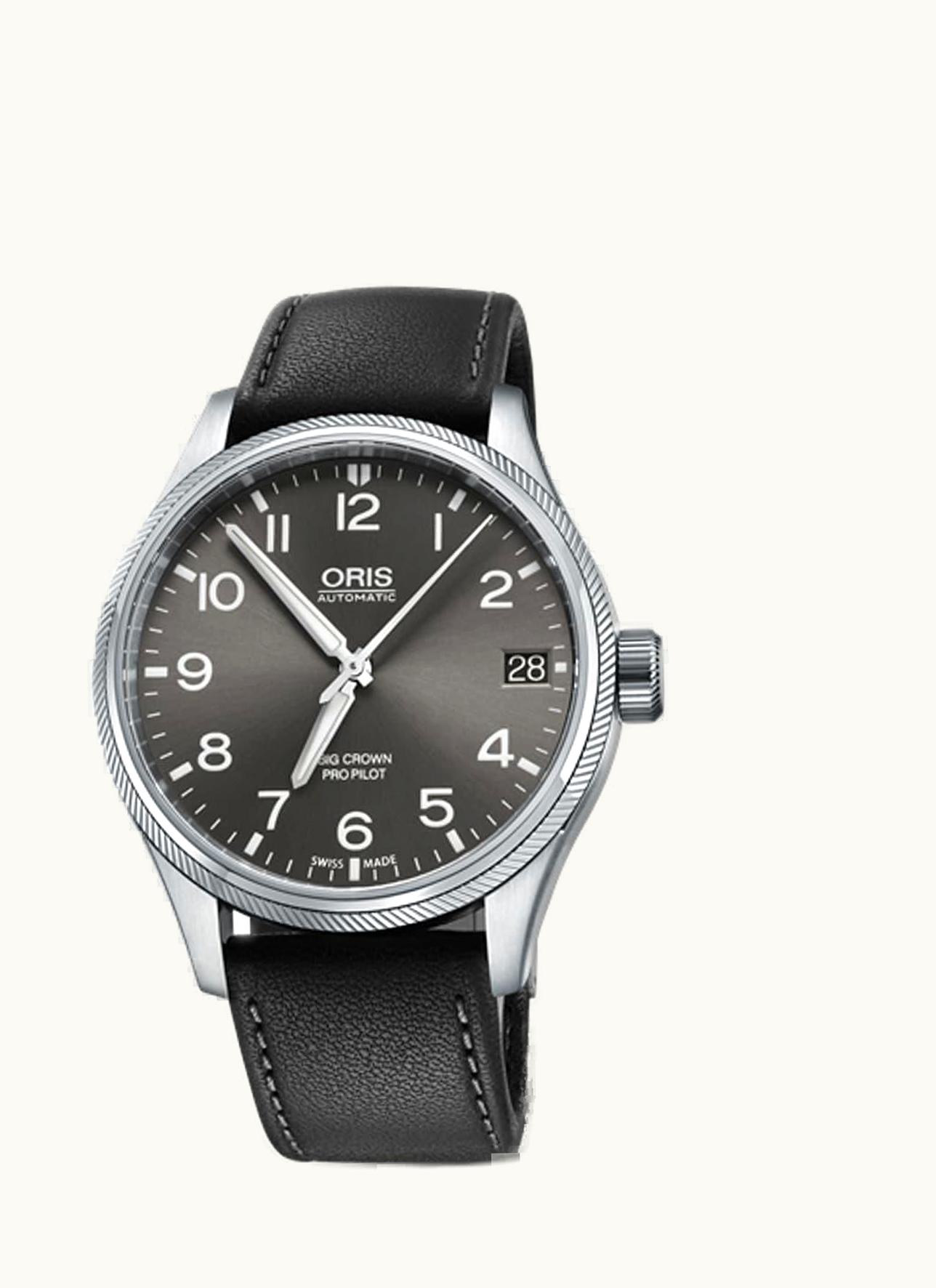 Oris Big Crown ProPilot Big Date Stainless Steel / Grey