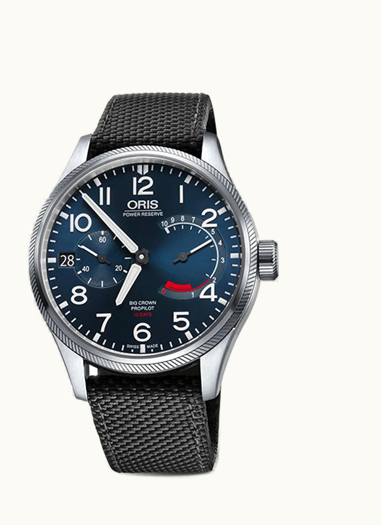 Oris Big Crown ProPilot Calibre 111 Stainless Steel / Blue / Textile