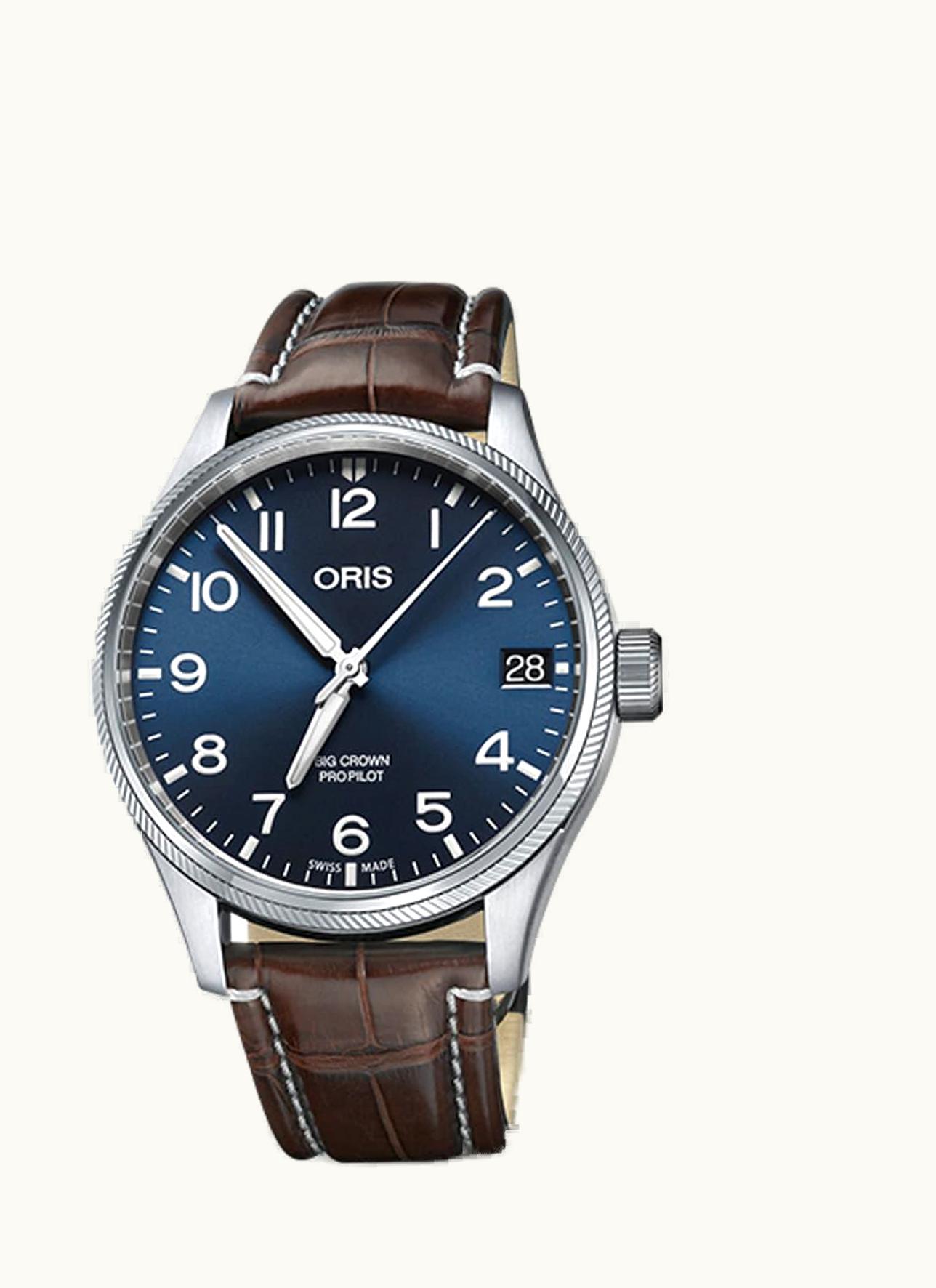 Oris Big Crown ProPilot Big Date Stainless Steel / Blue