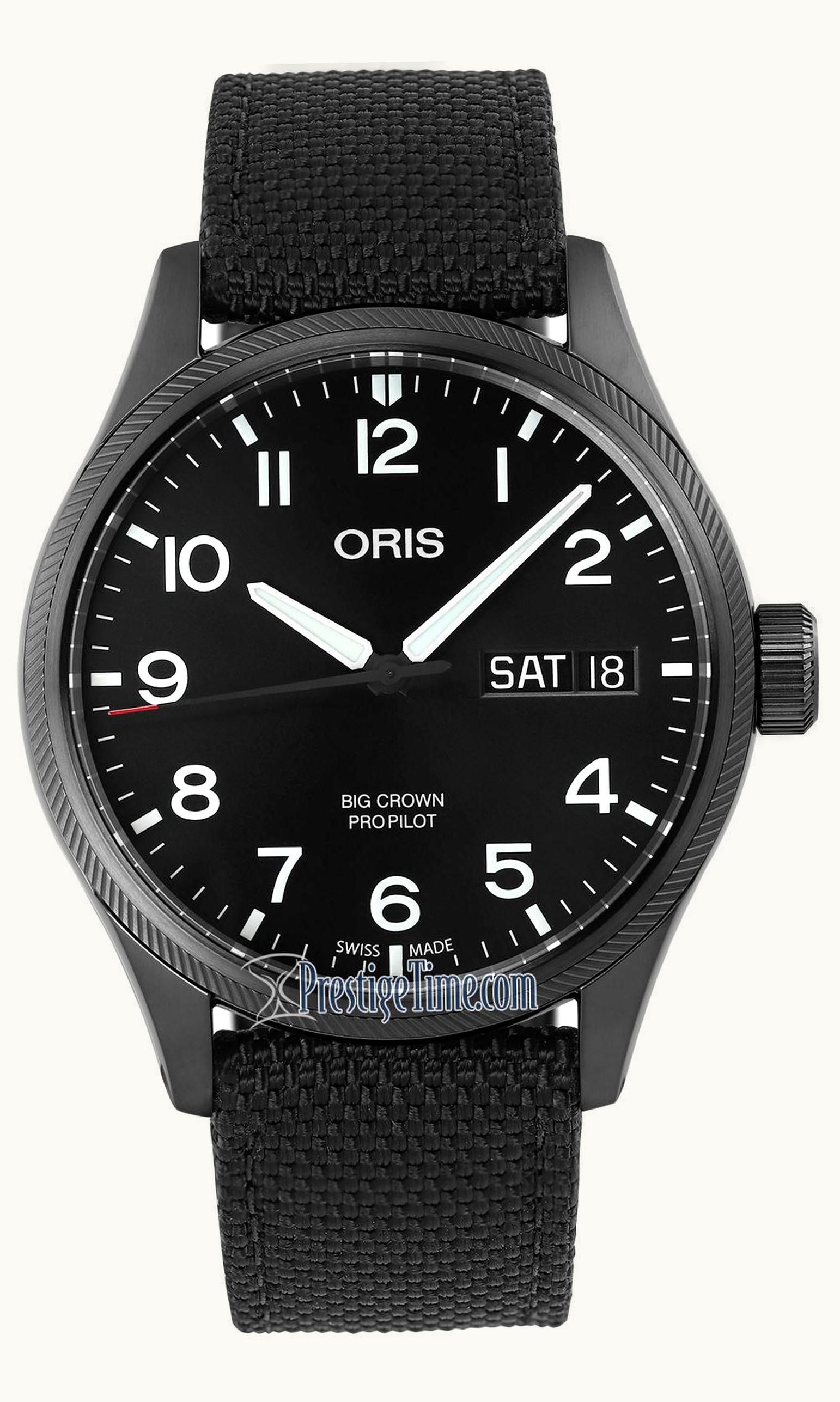 Oris Big Crown ProPilot Big Day Date PVD / Black