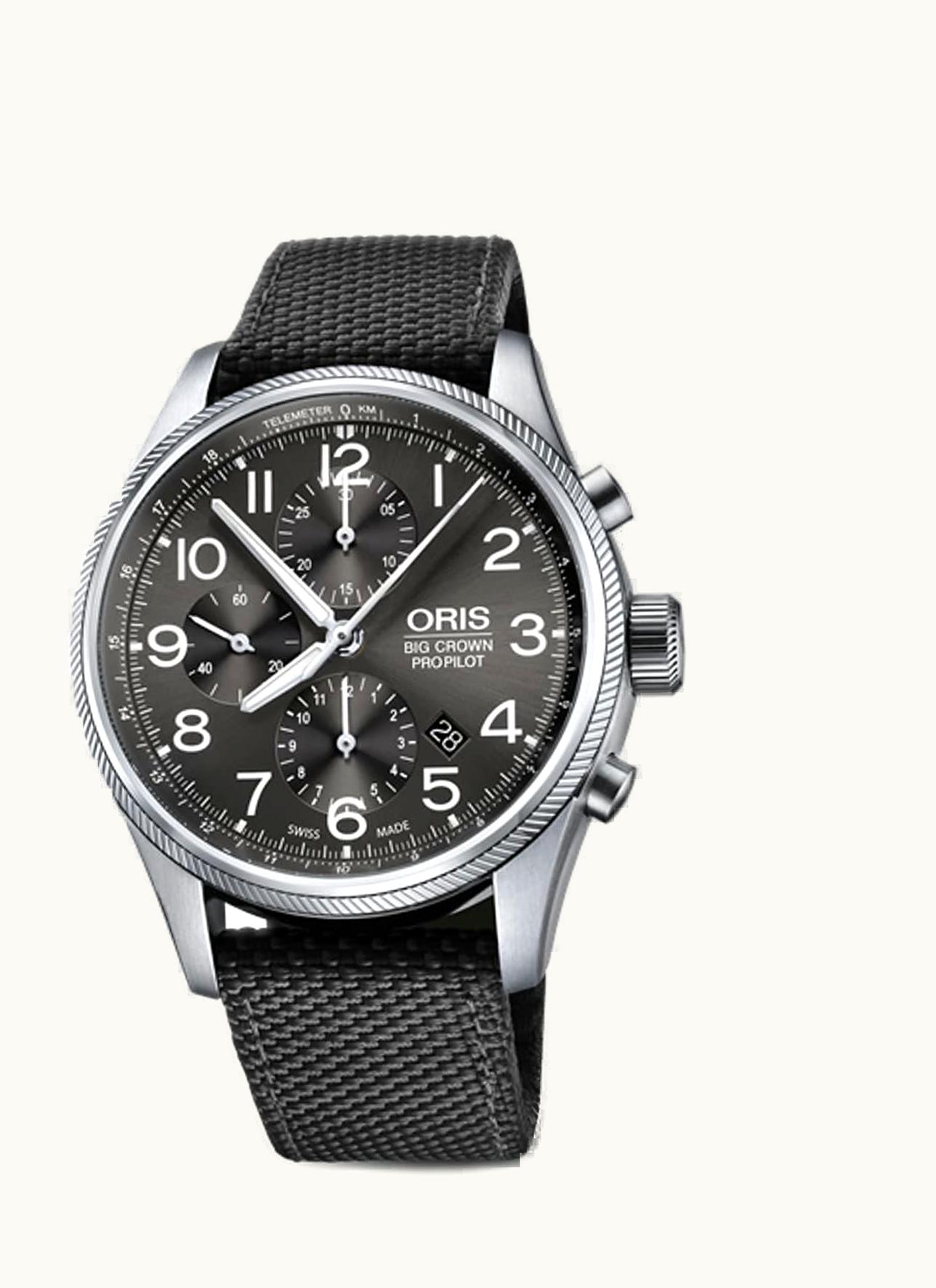 Oris Big Crown ProPilot Chronograph Stainless Steel / Grey