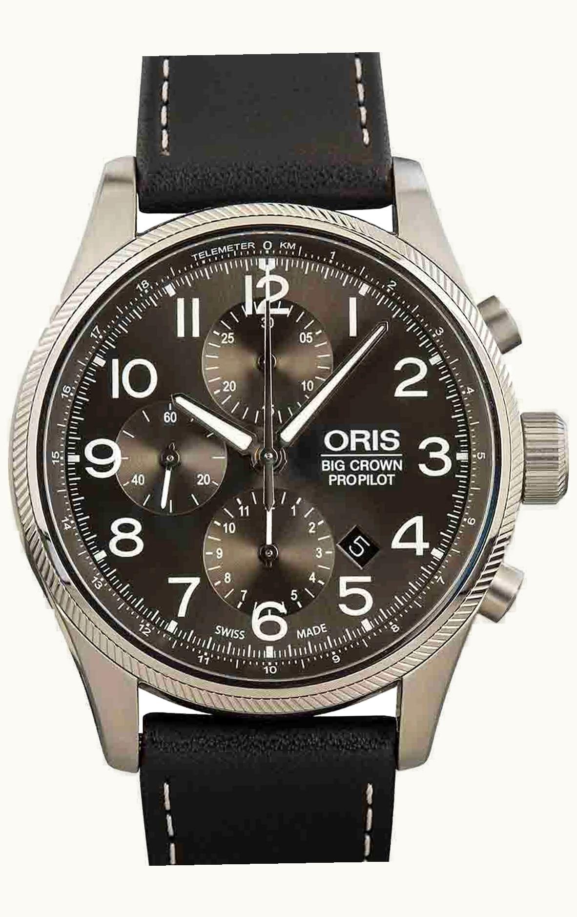 Oris Big Crown ProPilot Chronograph Stainless Steel / Grey