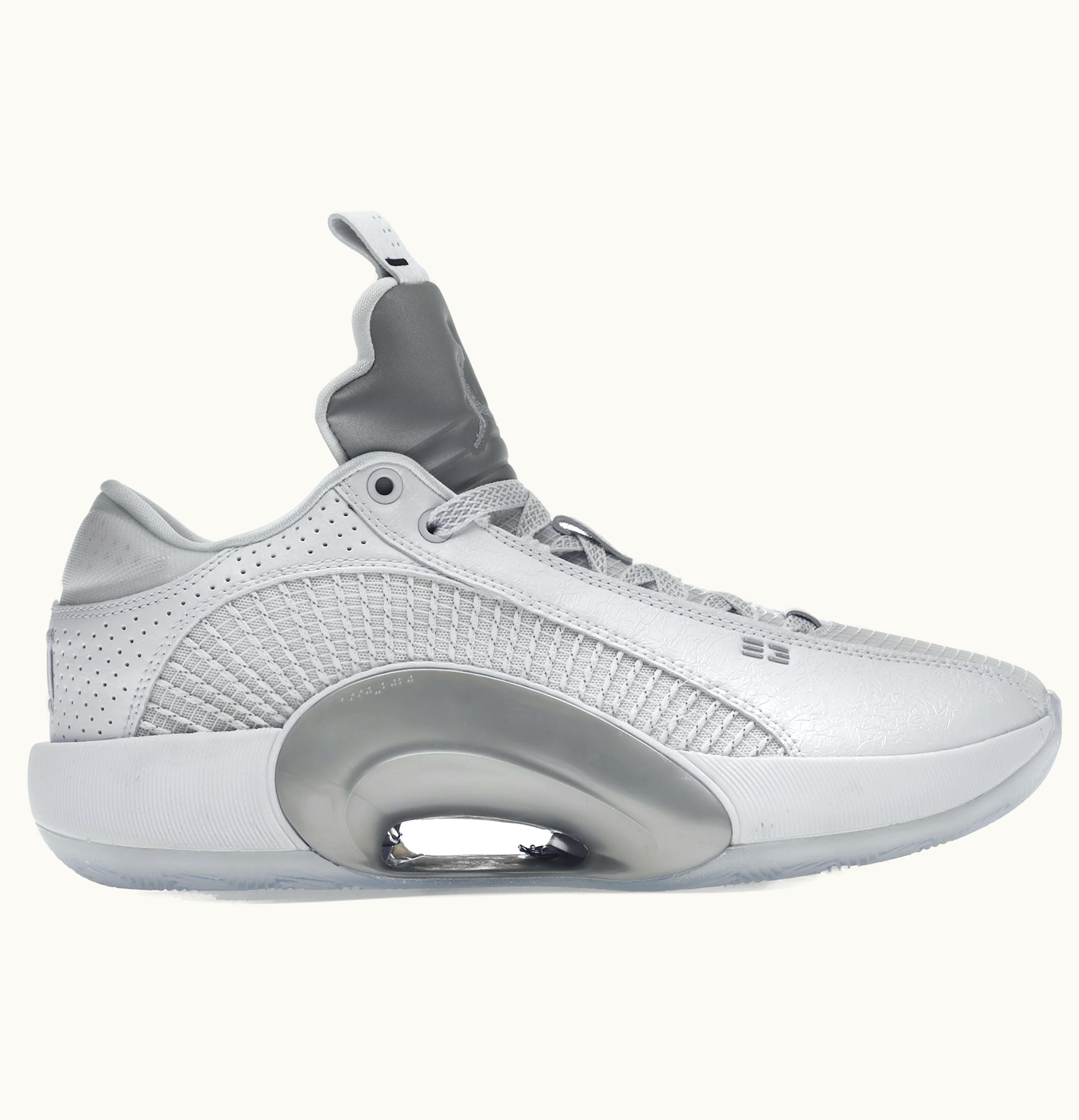 Jordan Air Jordan XXXV Low Metallic Silver Clear Sole