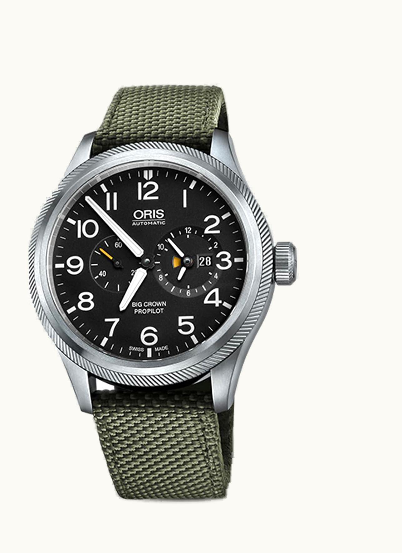 Oris Big Crown ProPilot Worldtimer Stainless Steel / Black