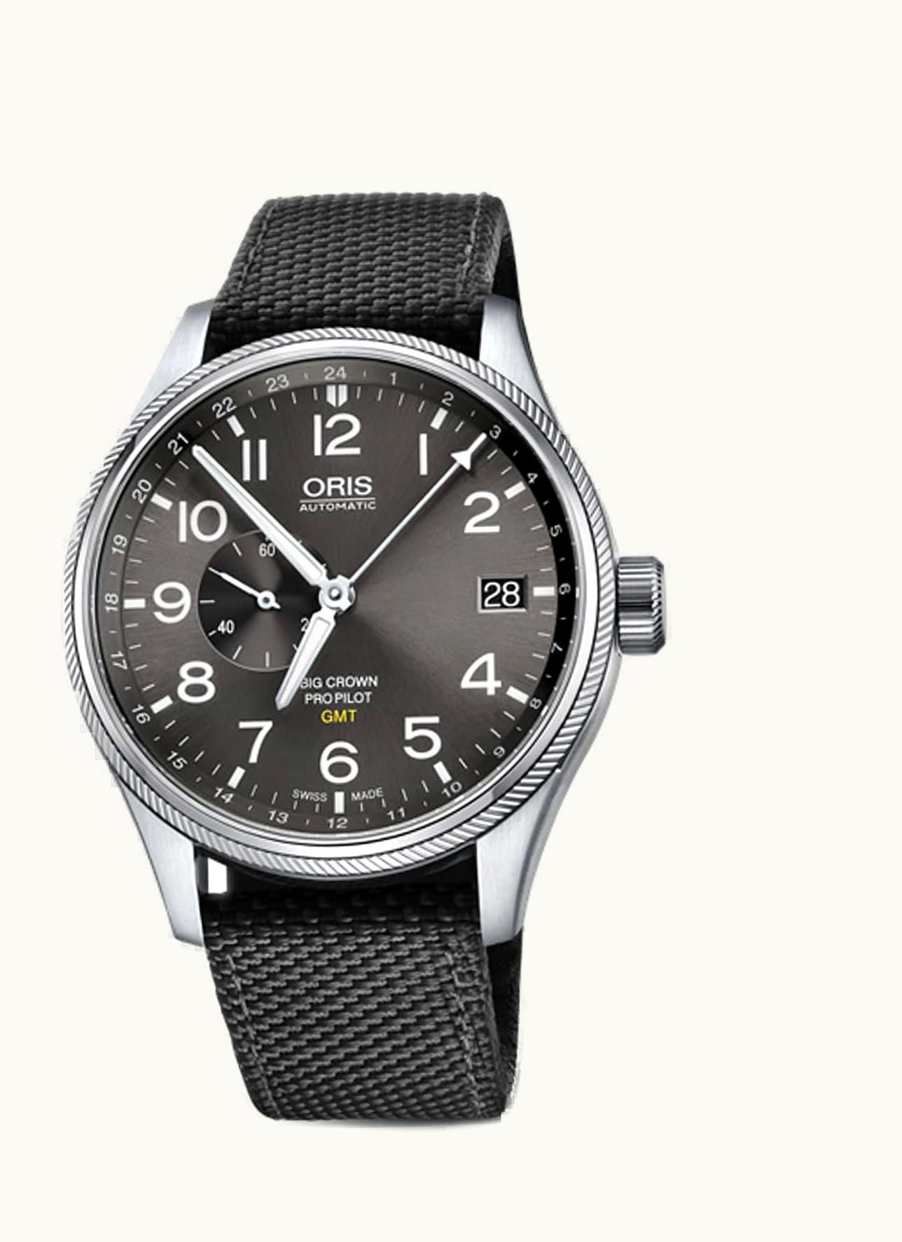 Oris Big Crown ProPilot GMT Stainless Steel / Grey