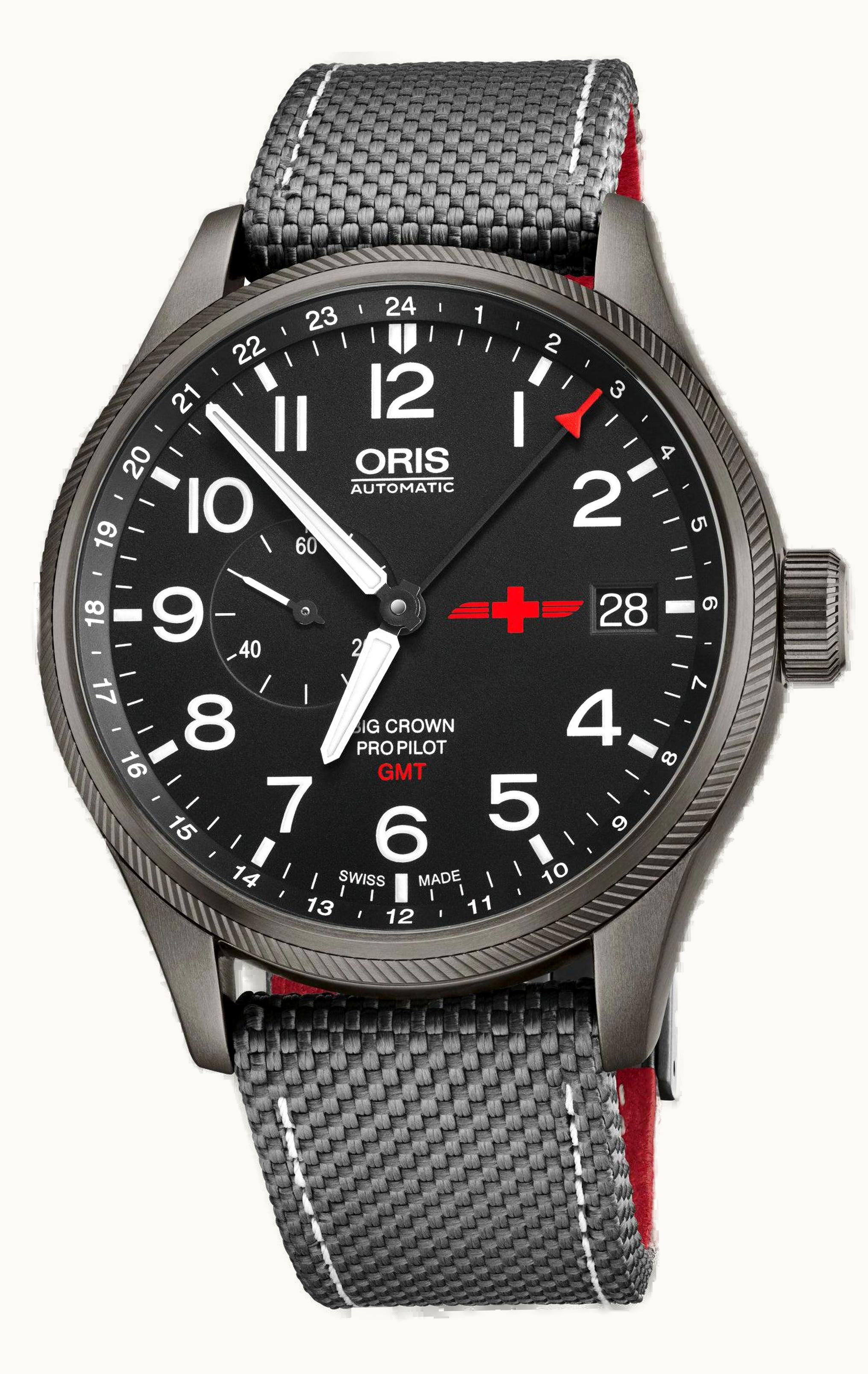 Oris Big Crown ProPilot GMT Rega Fleet AgustaWestland Da Vinci - HB-ZRS