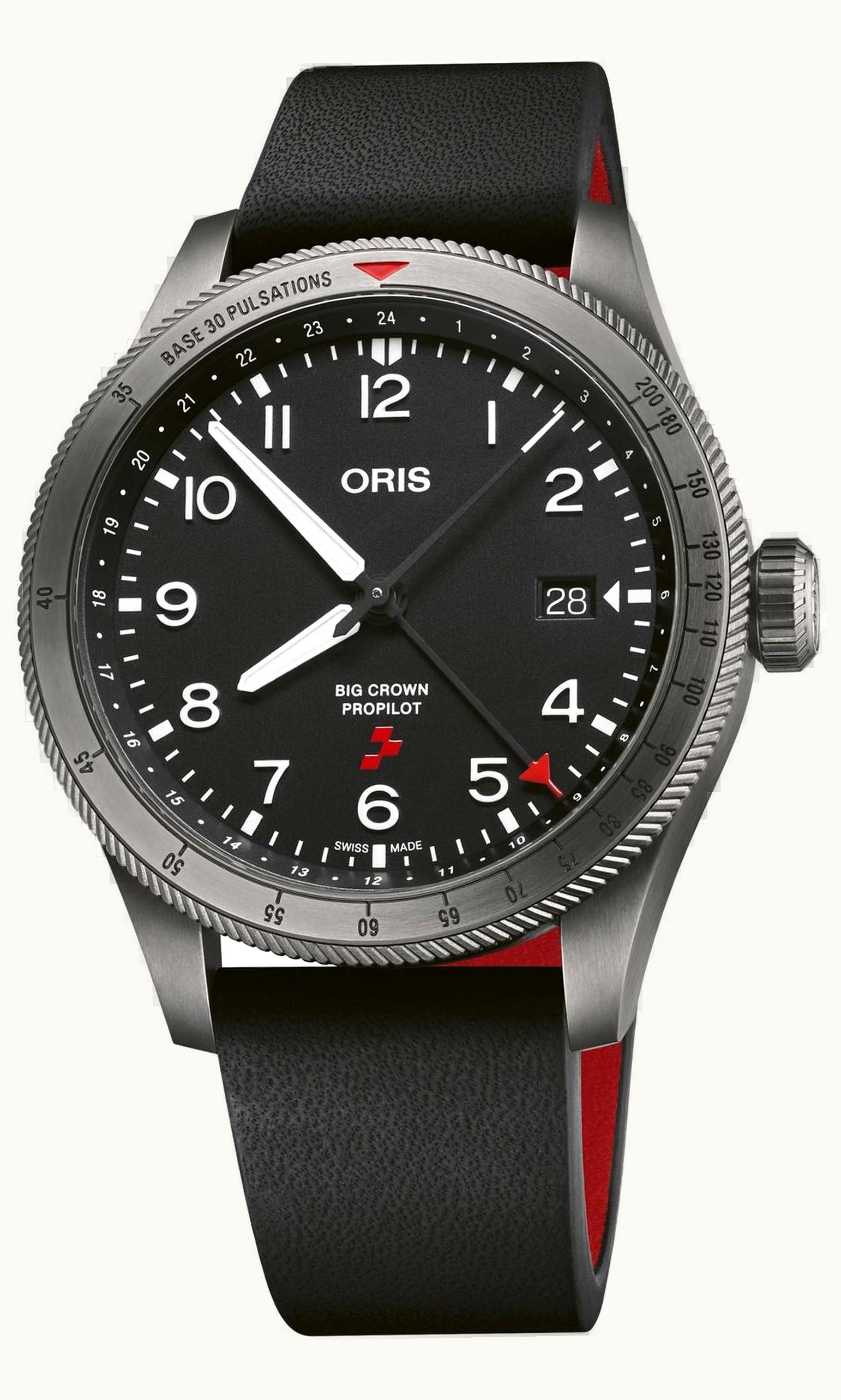 Oris Big Crown ProPilot GMT Rega Fleet Airbus Helicopters H145 - HB-ZQM