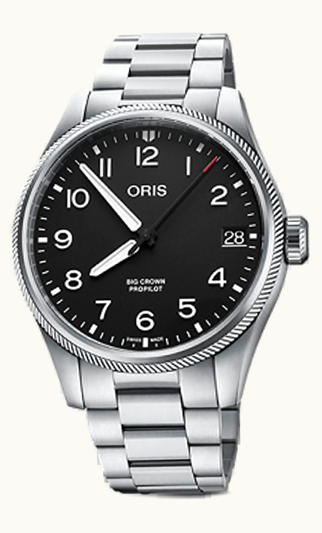 Oris Big Crown ProPilot Big Date Stainless Steel / Black / Bracelet