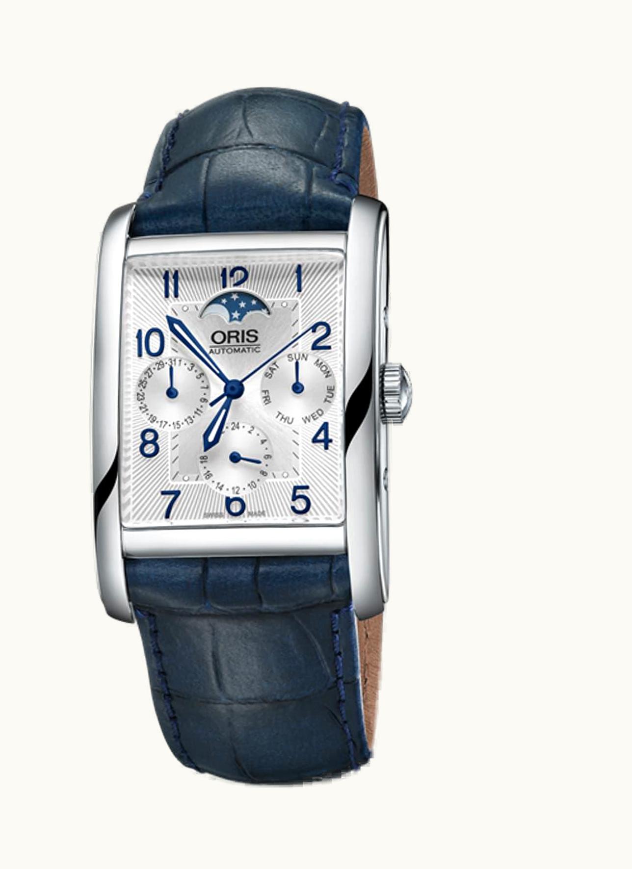 Oris Rectangular Complication Stainless Steel / Silver - Arabic