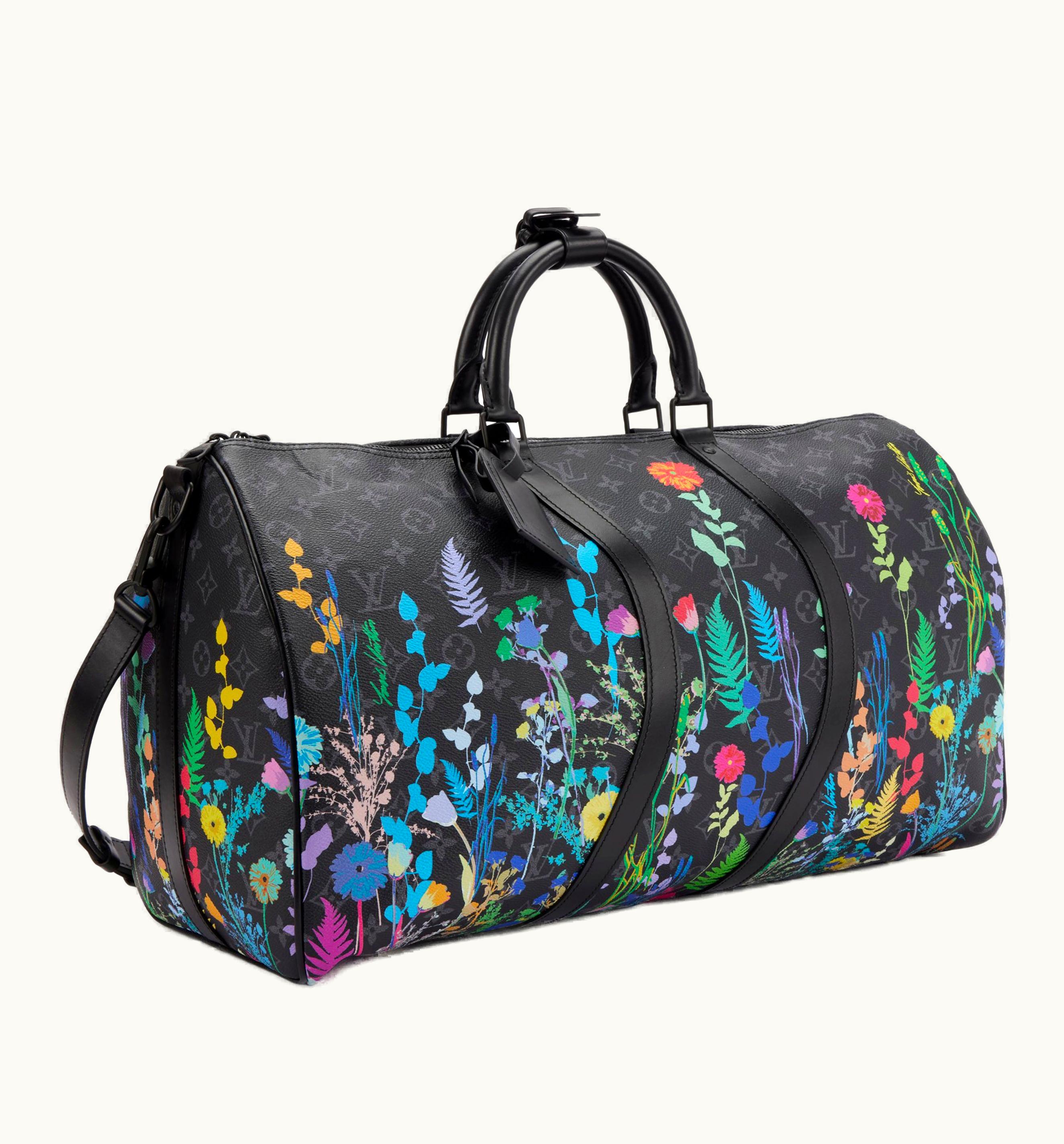 Louis Vuitton Louis Vuitton Keepall Bandouliere 50 Monogram Eclipse Foliage