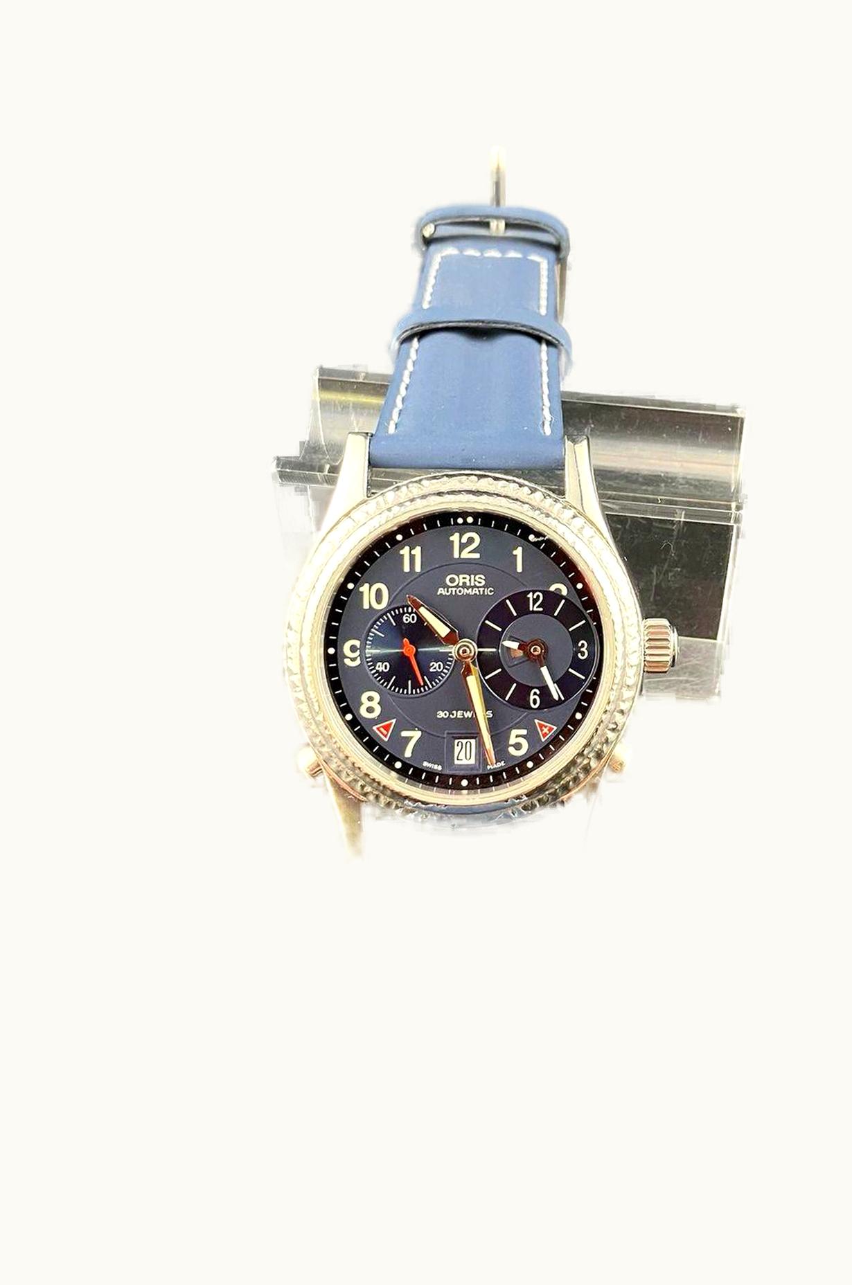 Oris Rectangular Complication Stainless Steel / Silver - Arabic / Bracelet