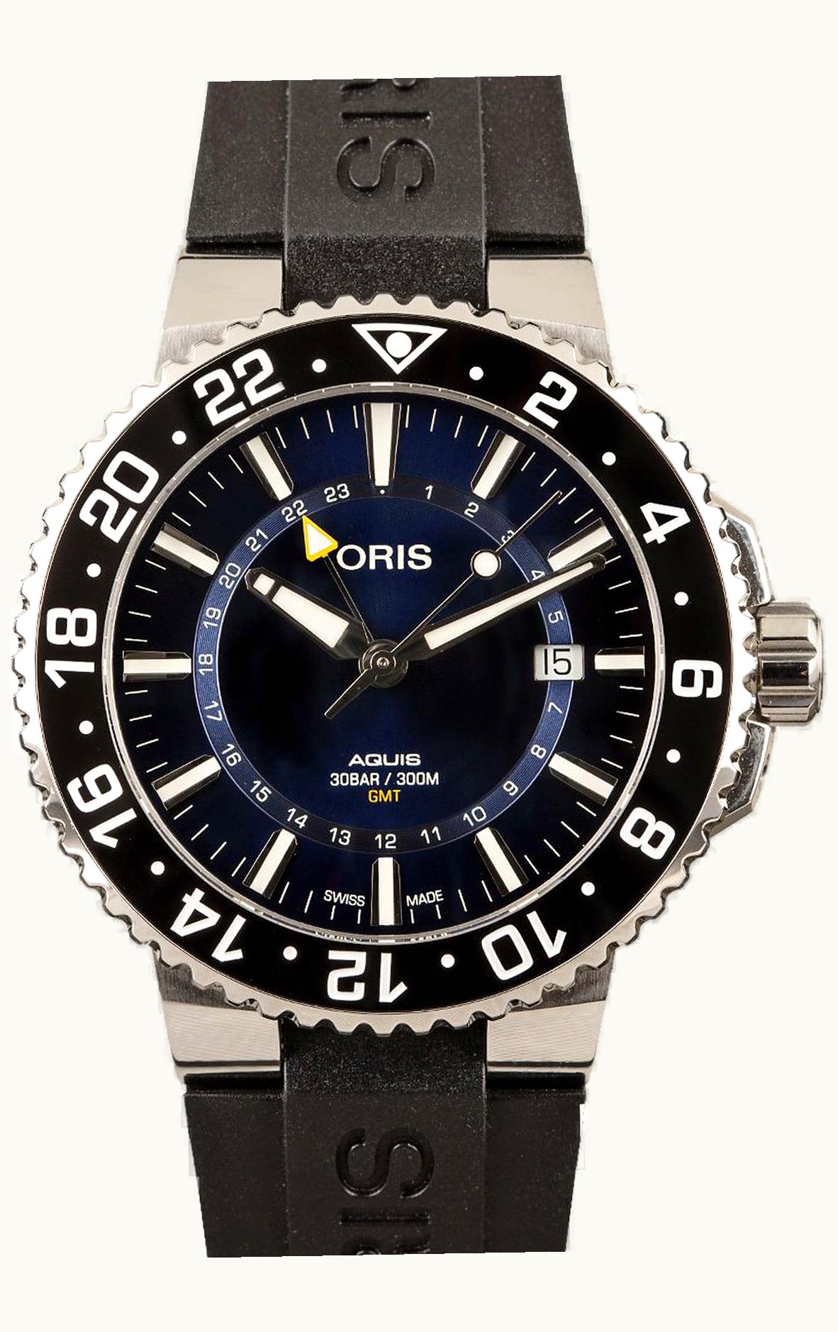 Oris Rectangular Date 30 Stainless Steel / Black - Arabic