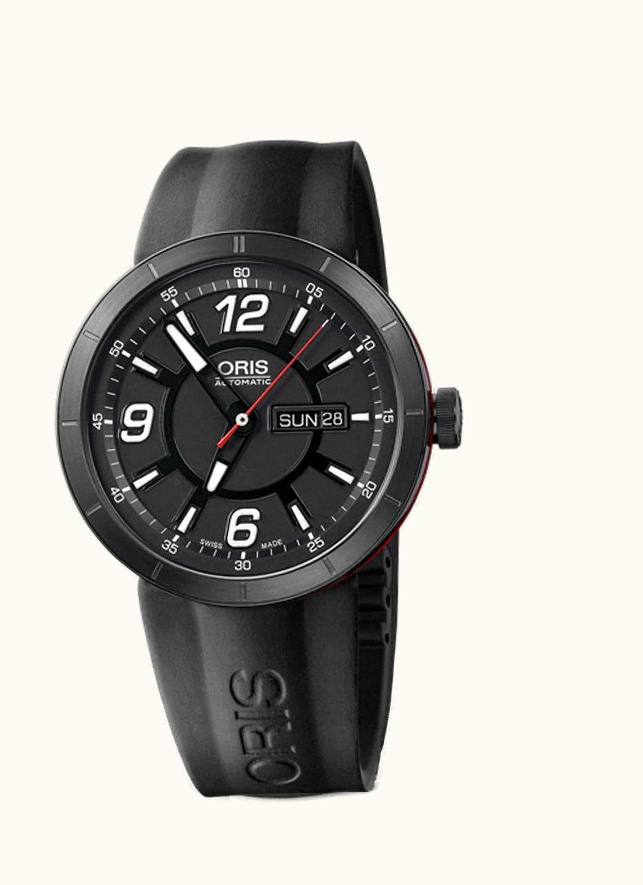 Oris TT1 Day Date PVD - Ceramic / Black / Rubber