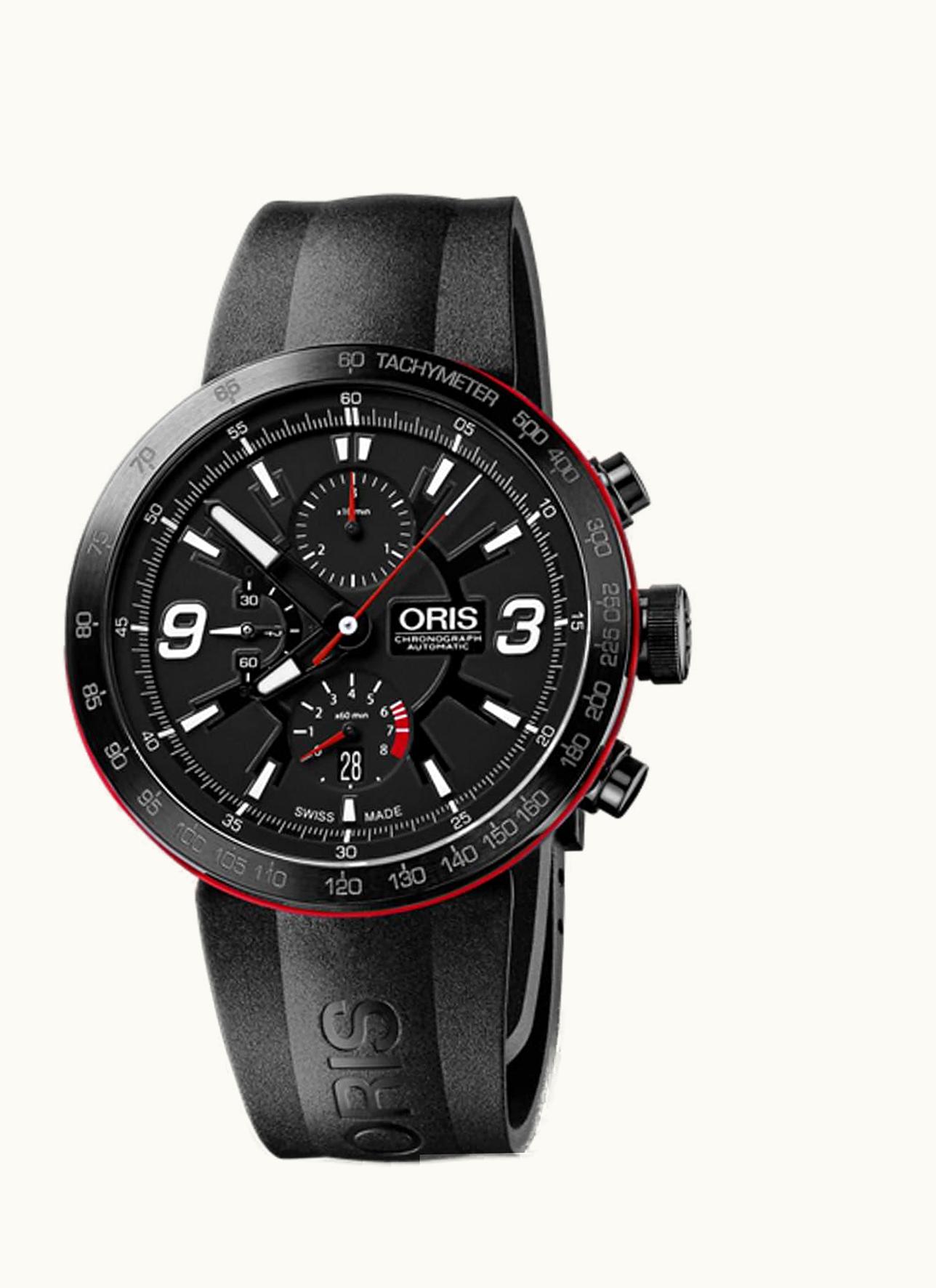 Oris TT1 Chronograph PVD - Ceramic / Black / Rubber