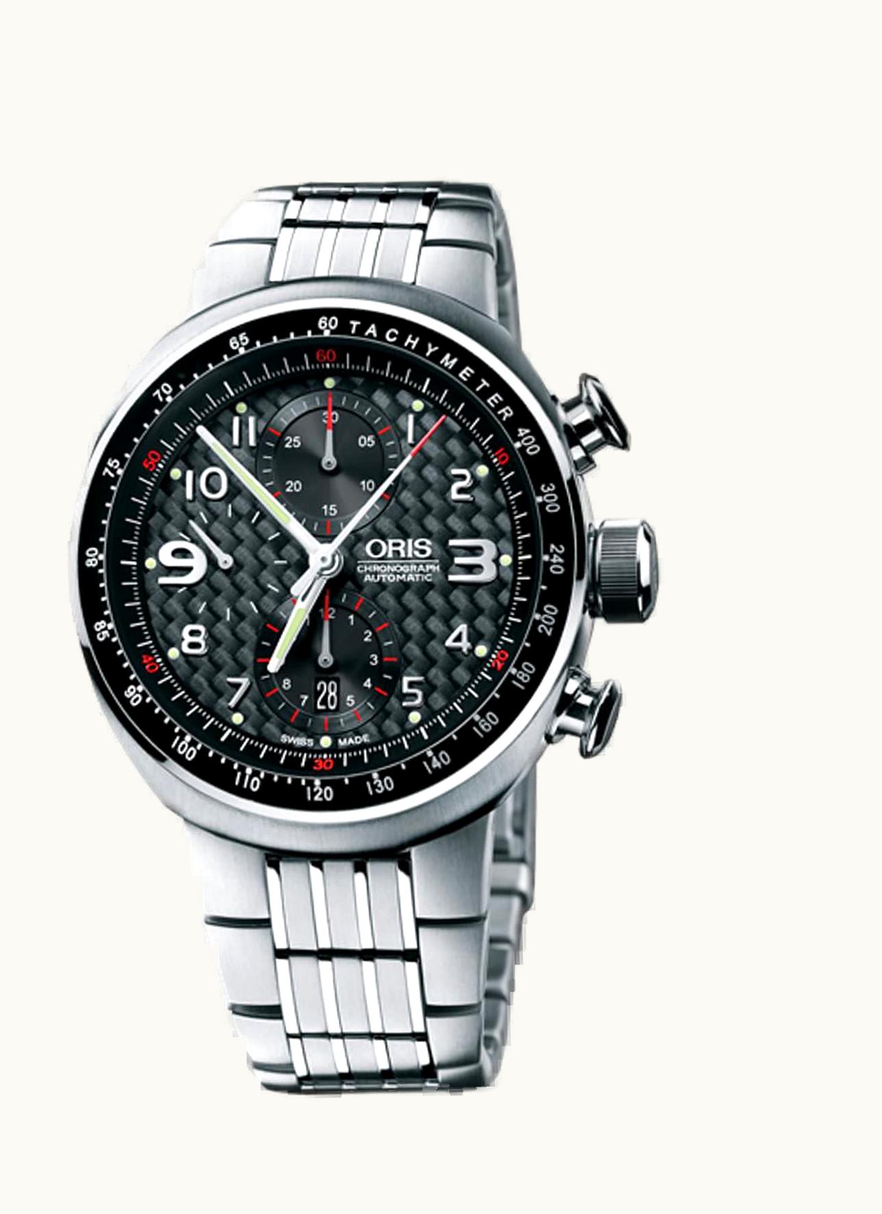 Oris TT3 Chronograph Titanium / Black / Bracelet