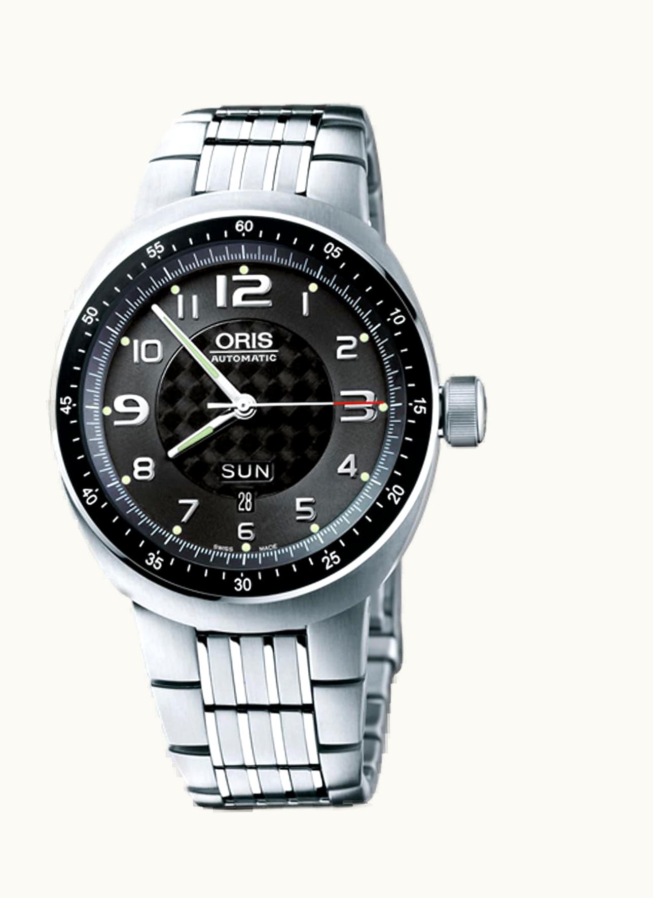 Oris TT3 Day Date Titanium / Black / Bracelet