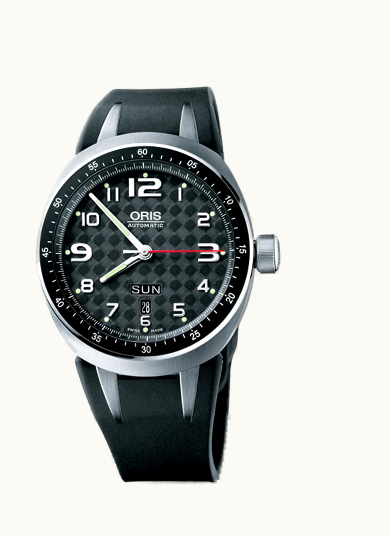Oris TT3 Day Date Titanium / Black / Rubber