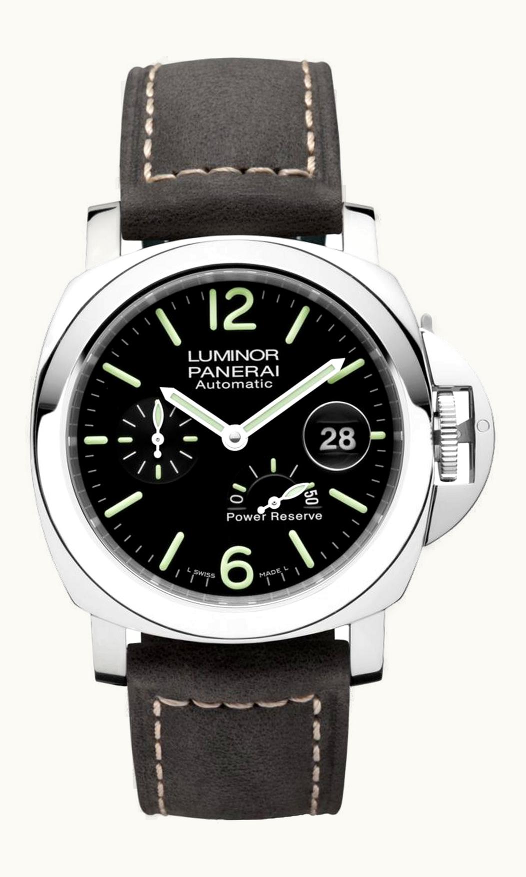 Panerai Luminor 44 Power Reserve Automatic Stainless Steel / Black
