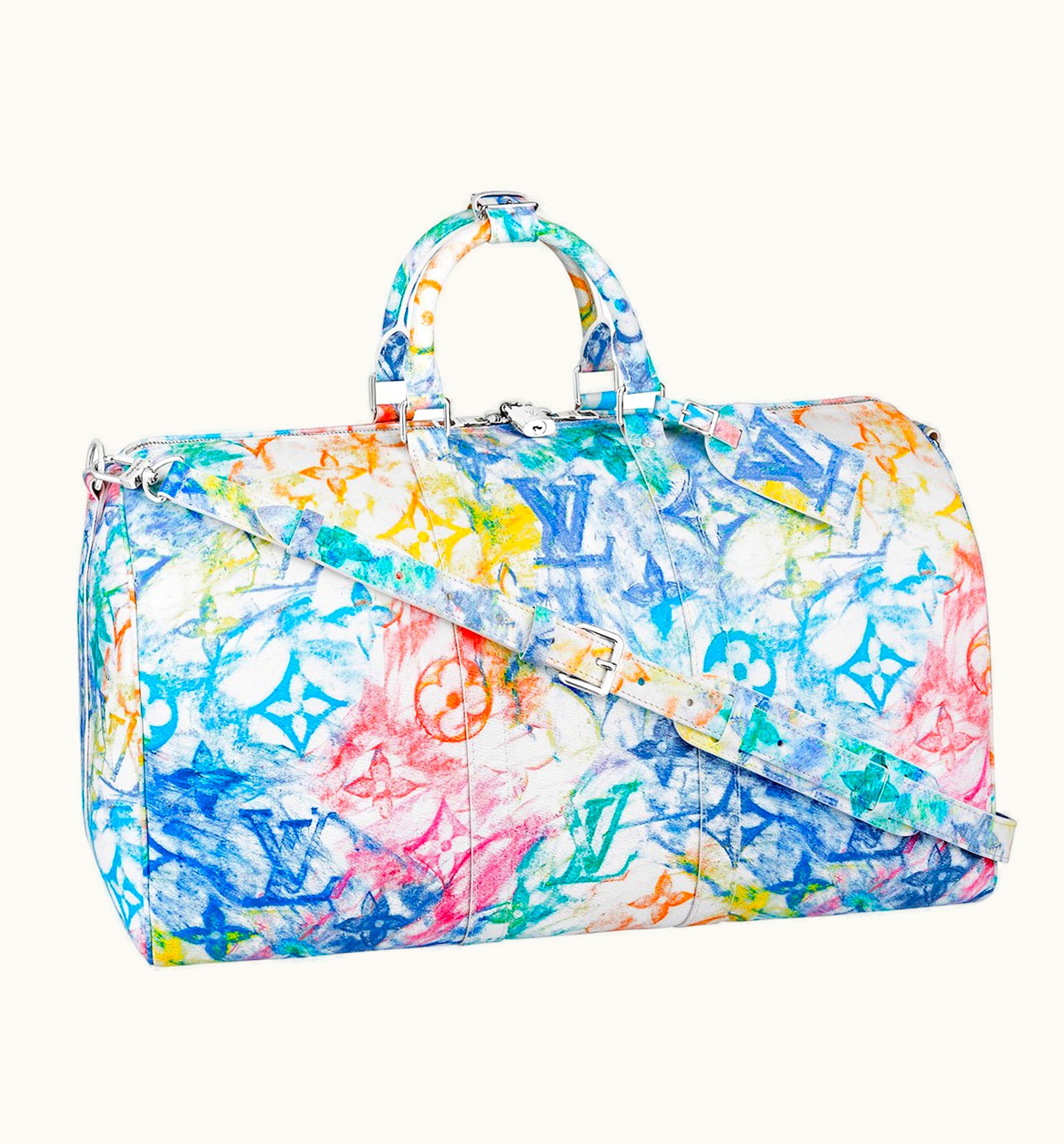 Louis Vuitton Louis Vuitton Keepall Bandouliere 50 Pastel Multicolor