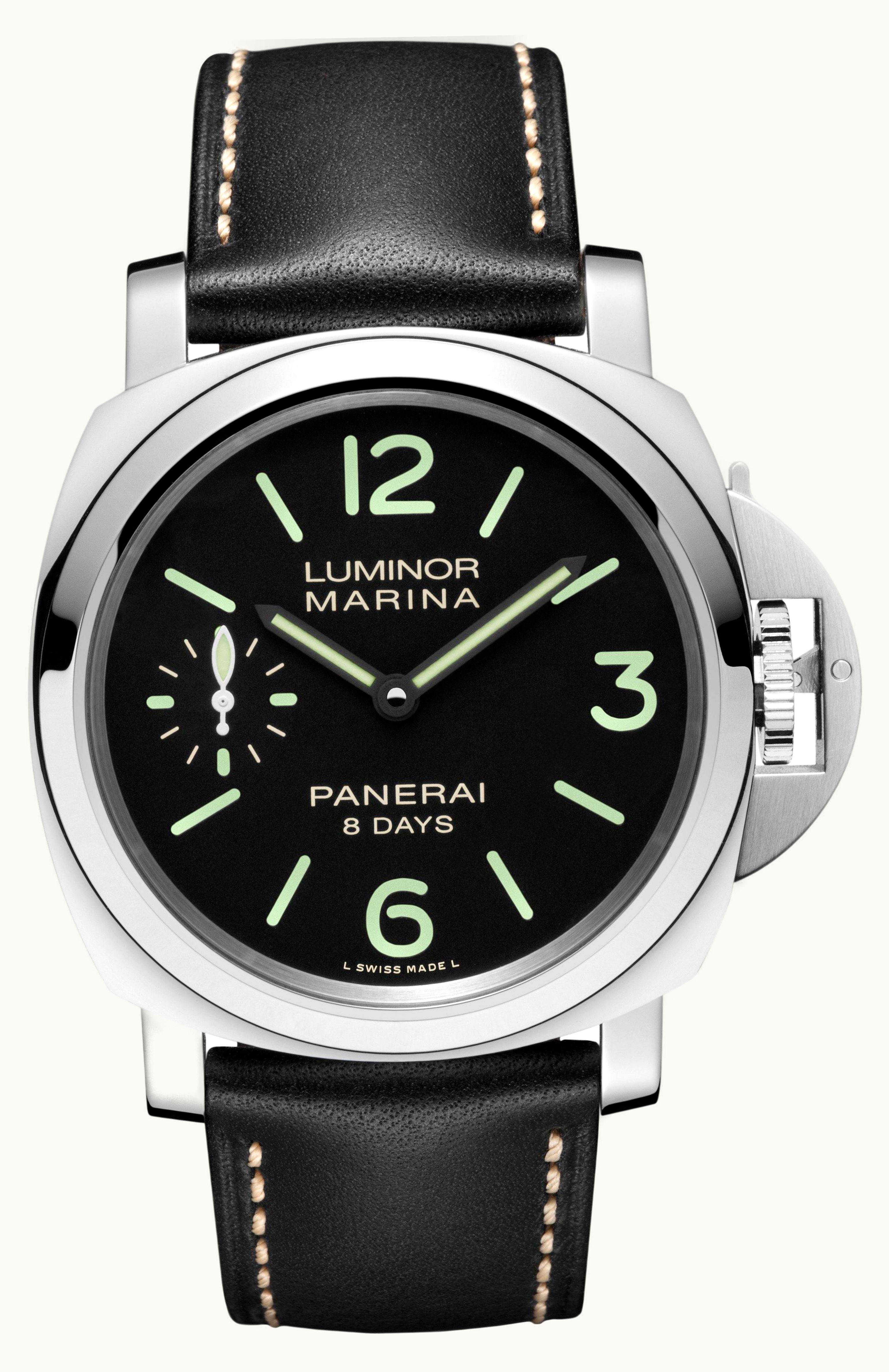 Panerai Luminor Marina 44 8 Days Stainless Steel / Black