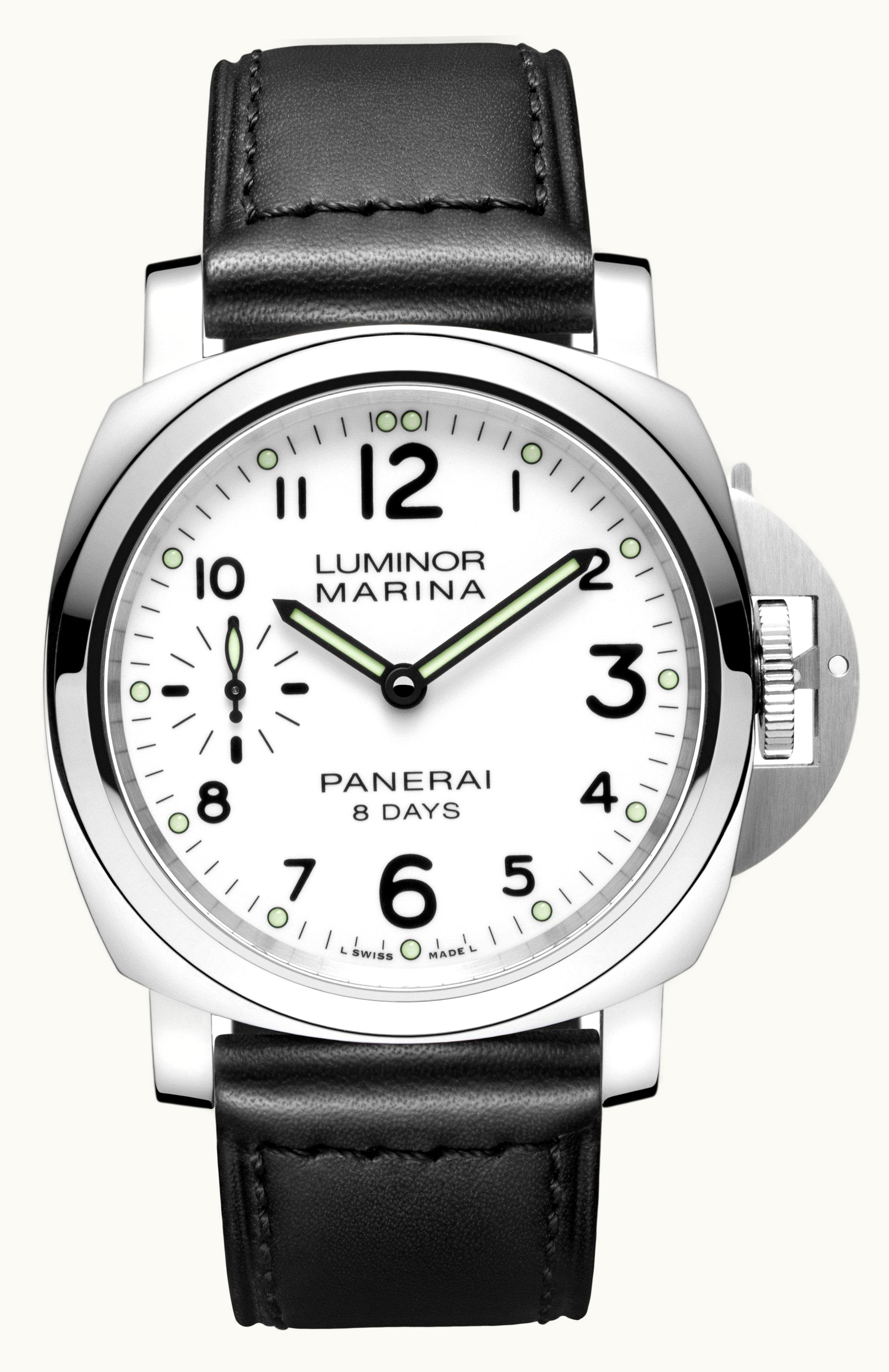 Panerai Luminor Marina 44 8 Days Stainless Steel / White