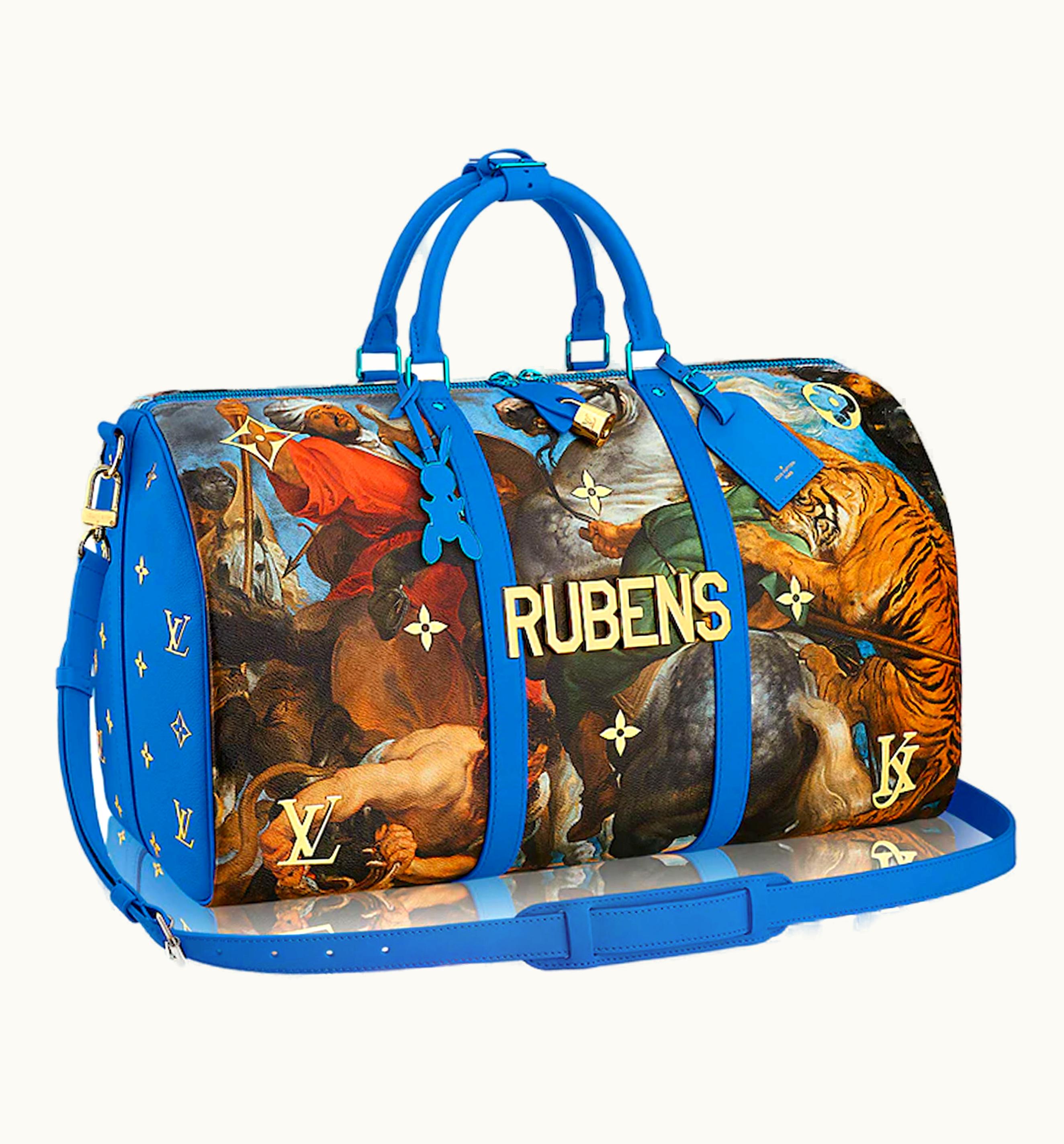 Louis Vuitton Louis Vuitton Masters Keepall Bandouliere Peter Paul Rubens 50 Travel Bag Blue Multicolor