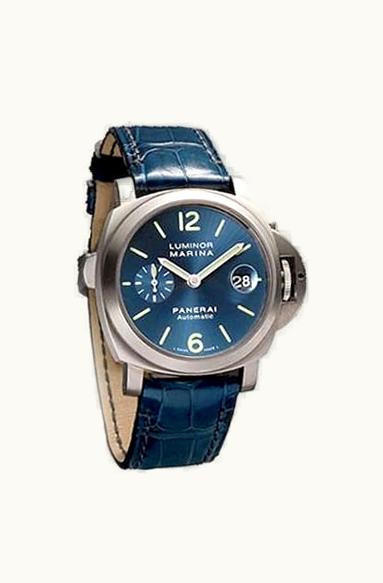 Panerai Luminor Marina Automatic 40mm Titanium Blue