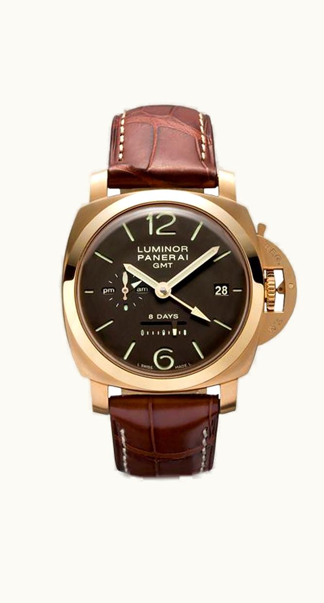 Panerai Luminor 1950 8 Days GMT Oro Rosa