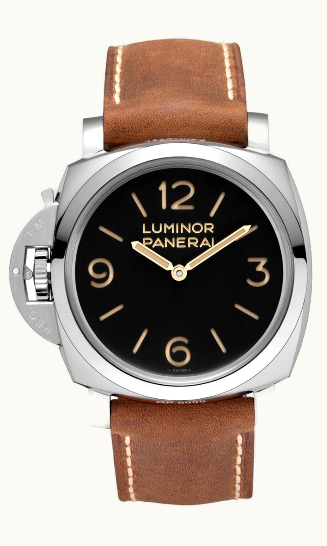 Panerai Luminor 1950 47 Left-Handed 3 Days STainless Steel / Black