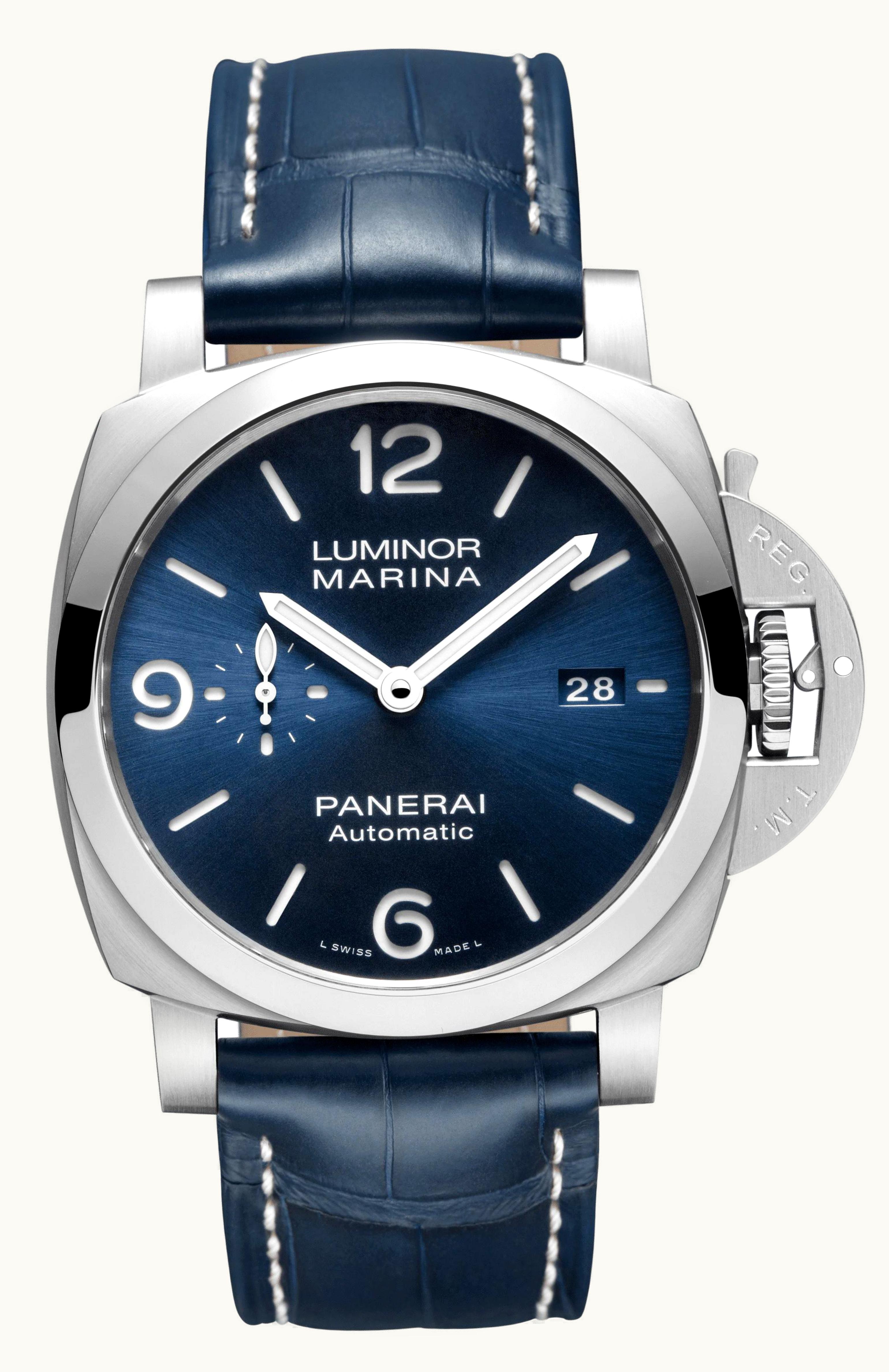 Panerai Luminor 1950 Marina 3 Days Automatic Stainless Steel / Blue