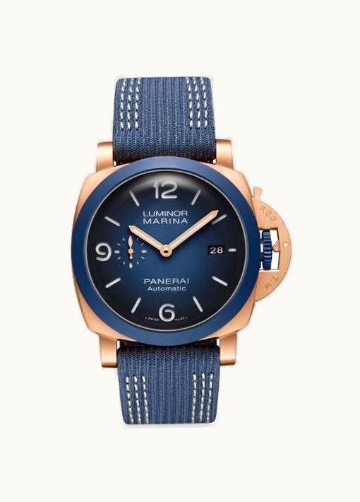 Panerai Luminor 1950 44 3 Days Goldtech / Sole Blu