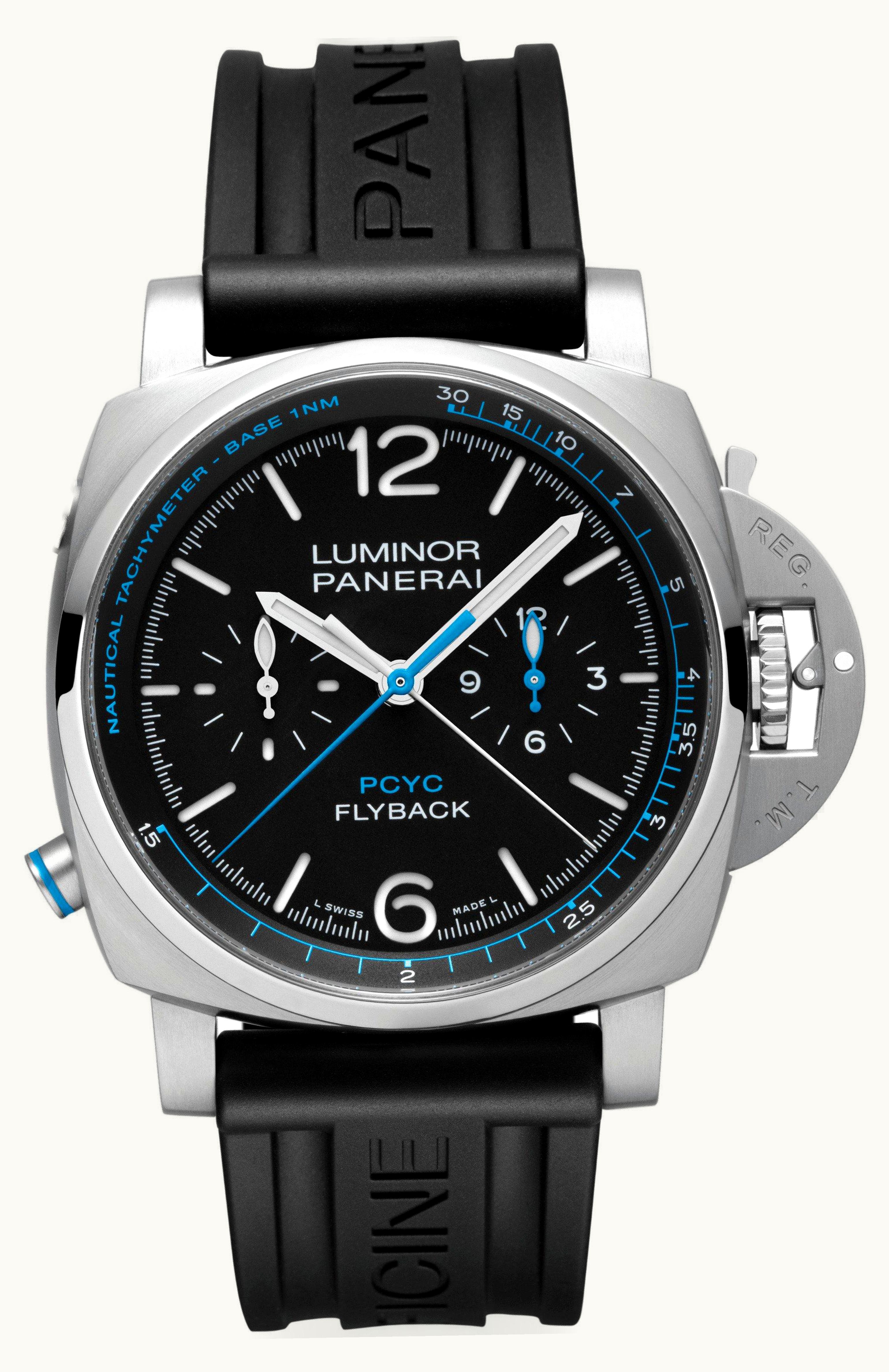 Panerai Luminor 1950 44 PCYC Chrono Flyback Automatic Titanium / Black