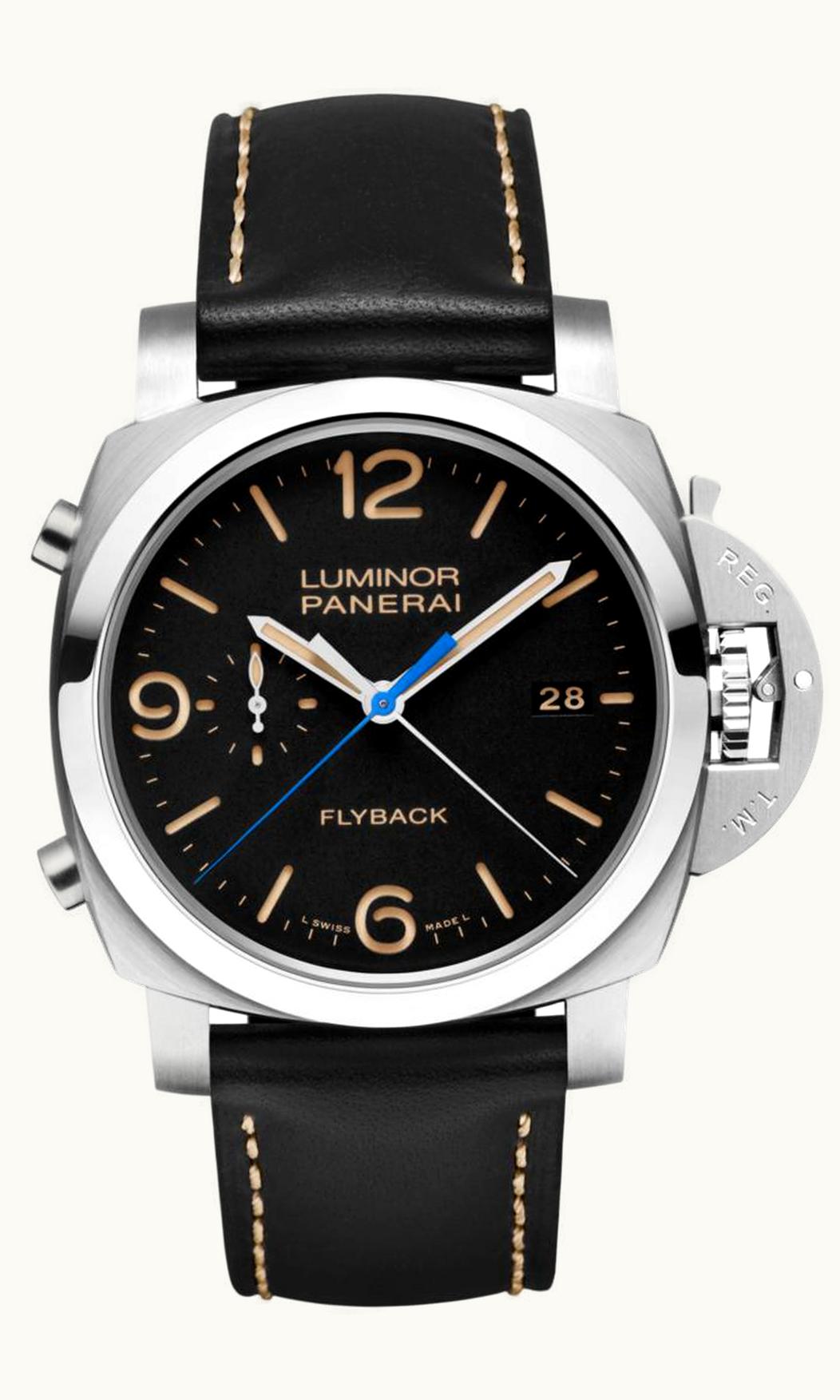 Panerai Luminor 1950 44 3 Days Chrono Flyback Automatic Stainless Steel / Black