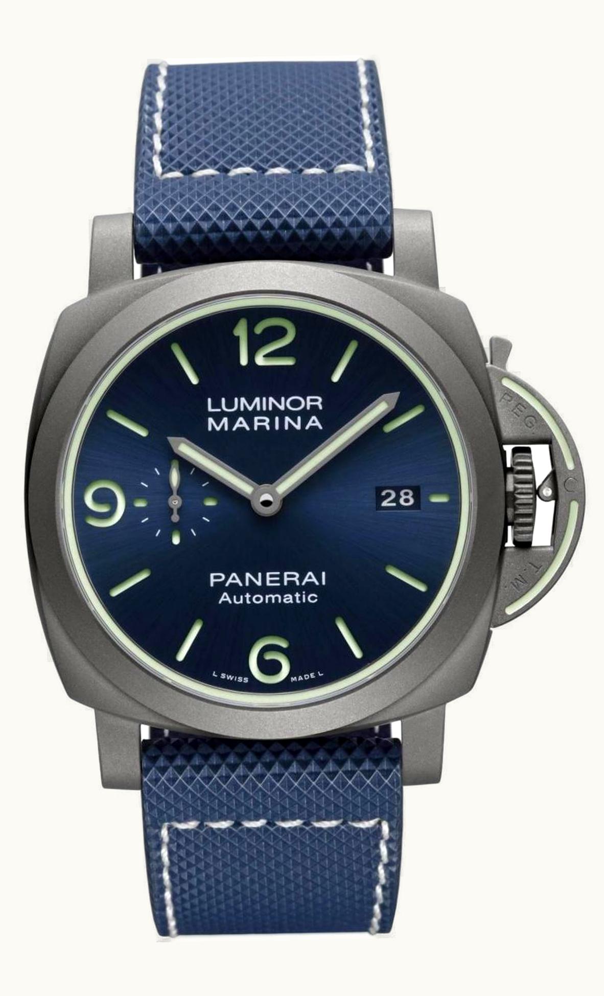 Panerai Luminor 1950 44 3 Days Titanium / Blue