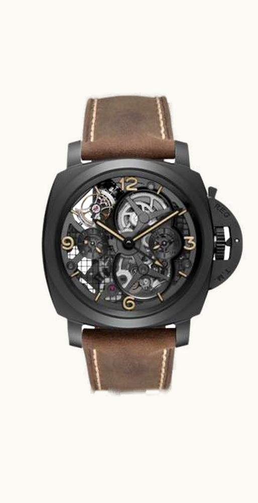 Panerai Luminor 1950 Tourbillon GMT Ceramica Lo Scienziato