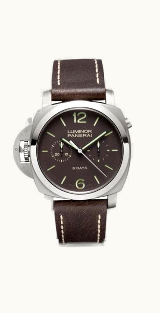 Panerai Luminor 1950 Chrono Monopulsante Left-Handed 8 Days Titanio