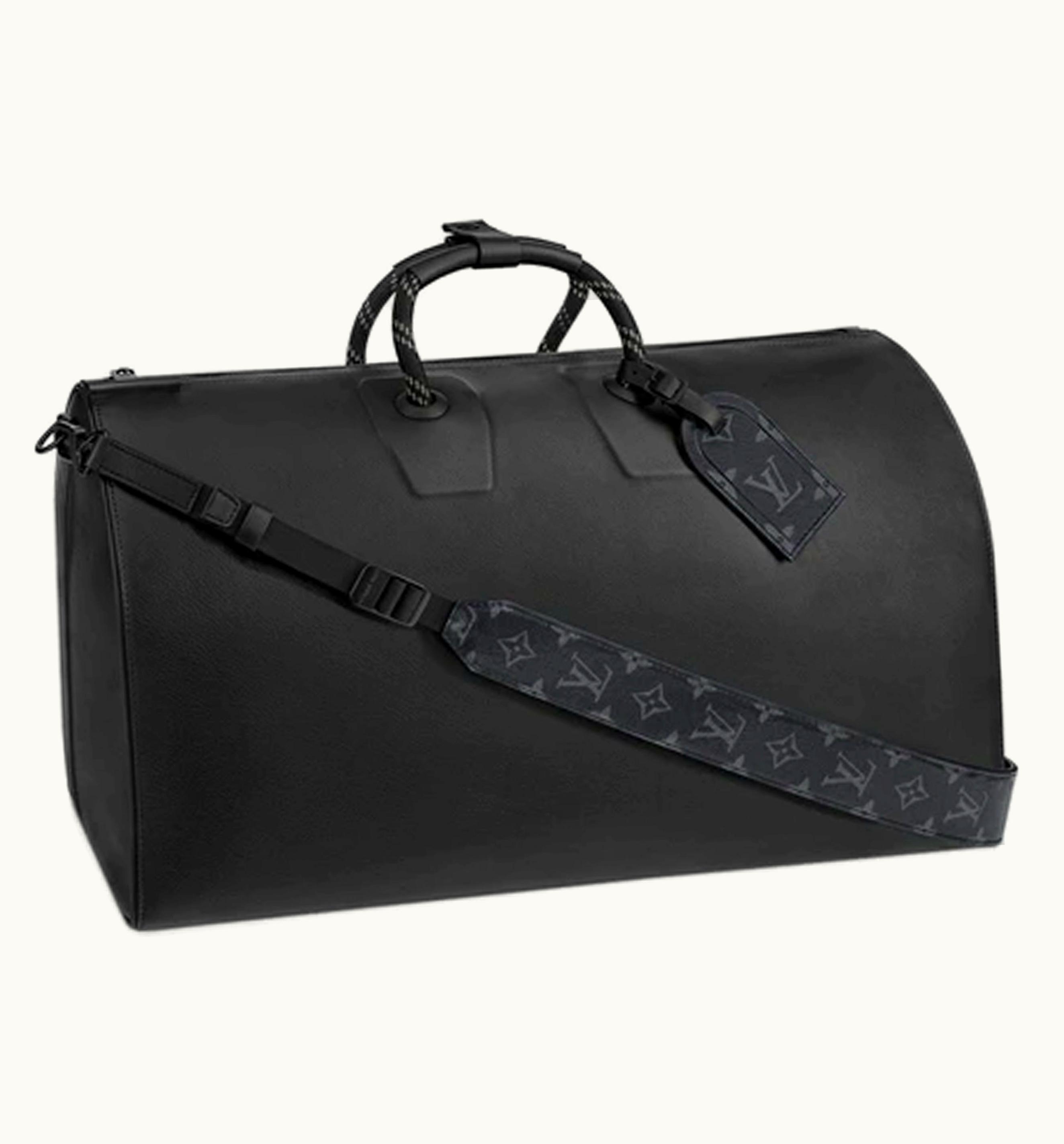 Louis Vuitton Louis Vuitton Keepall Bandouliere Dark Infinity 50 Black